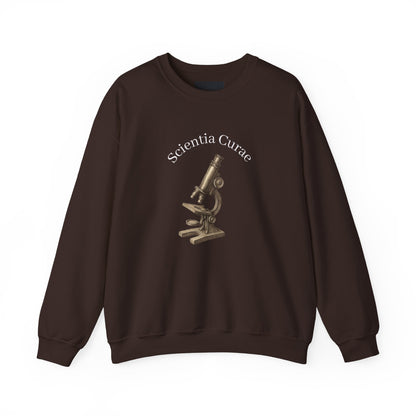 Microscope Science Curiosity Unisex Sweatshirt Art of Medicine 3