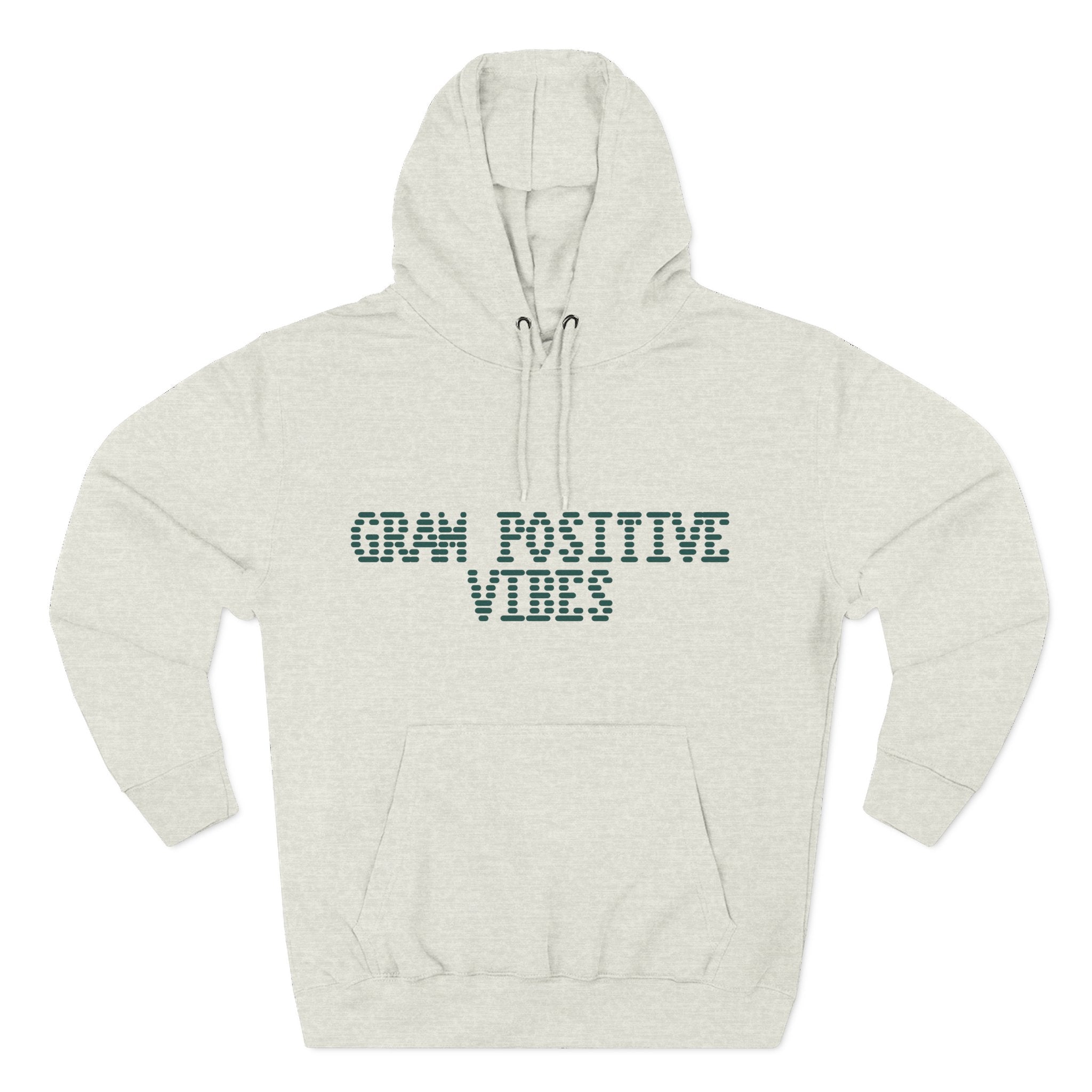 Gram Positive Vibes Hoodie unique medical student style apparel