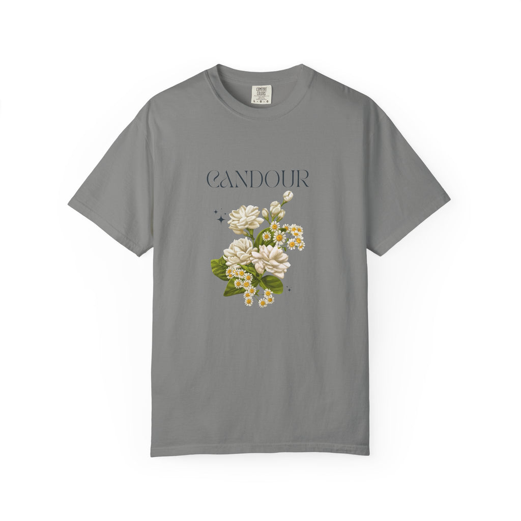 Candour Floral T-Shirt vintage white rose Art of Medicine 10