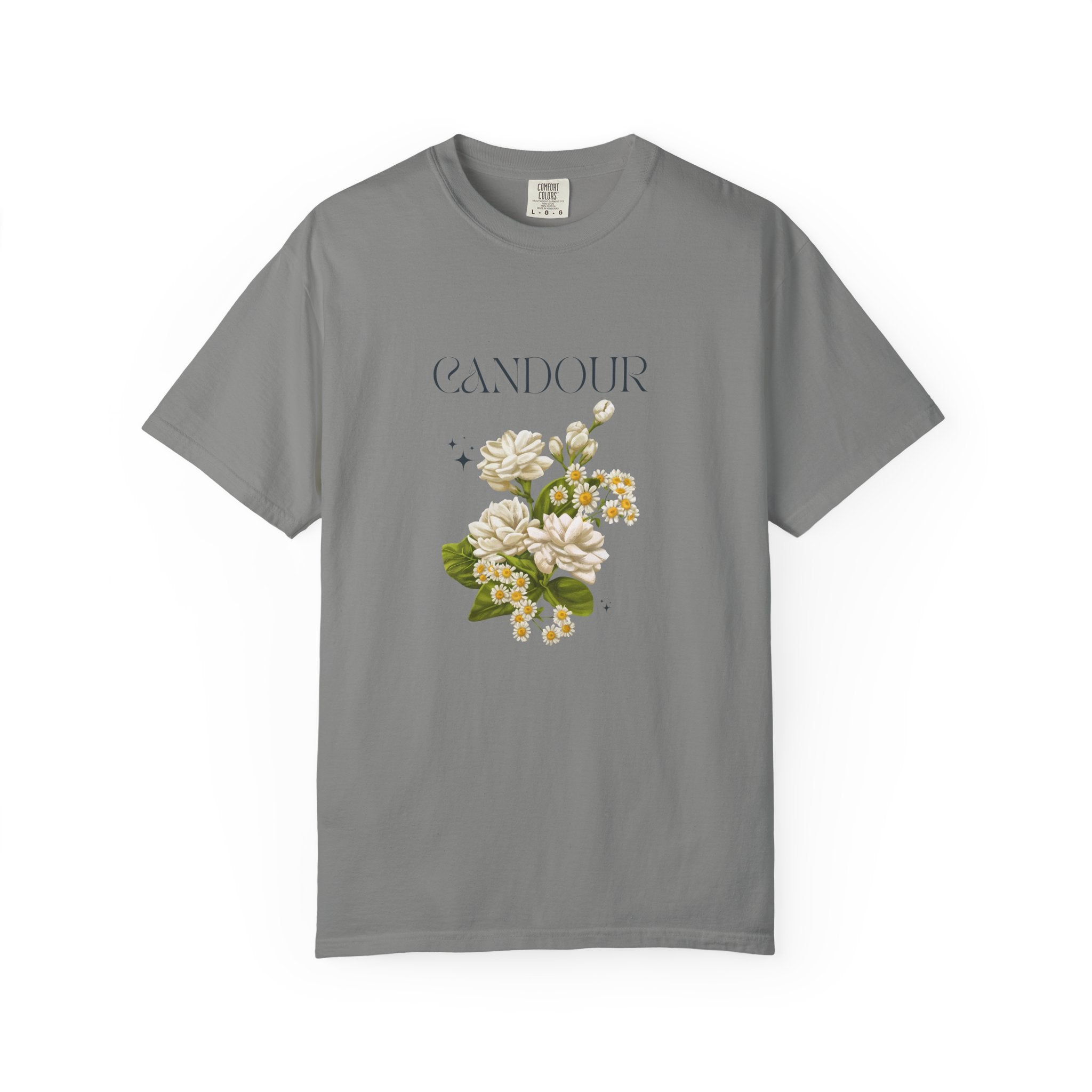 Candour Floral T-Shirt vintage white rose Art of Medicine 10