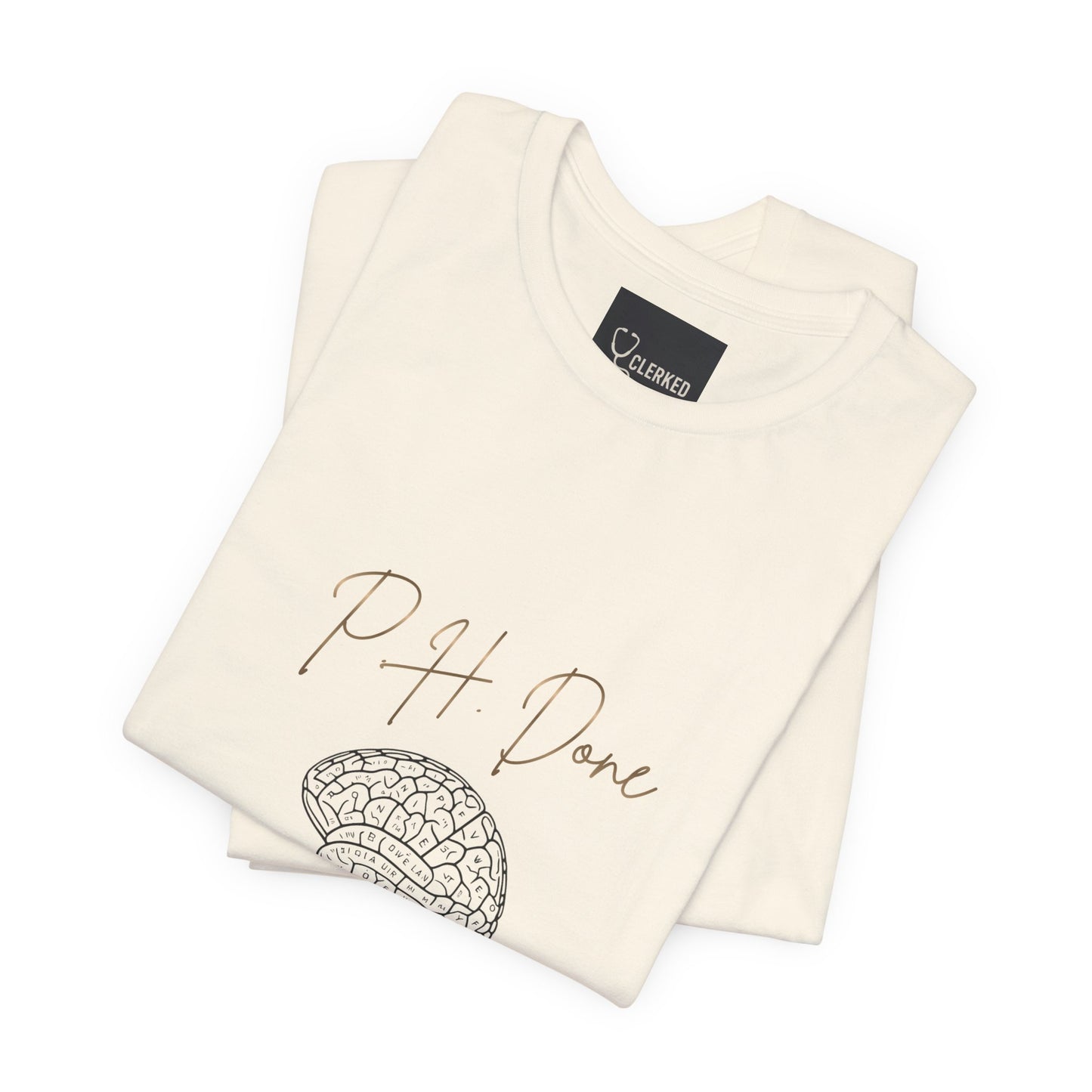 PH Done brain sketch Tee Art of Medicine apparel