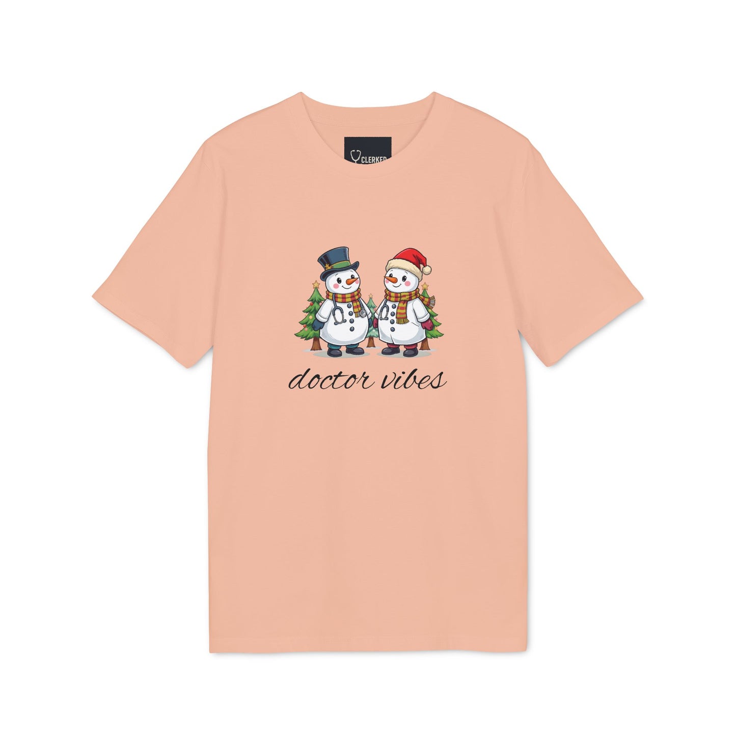 Doctor Vibes Snowmen T-shirt unique festive medical gift shirt