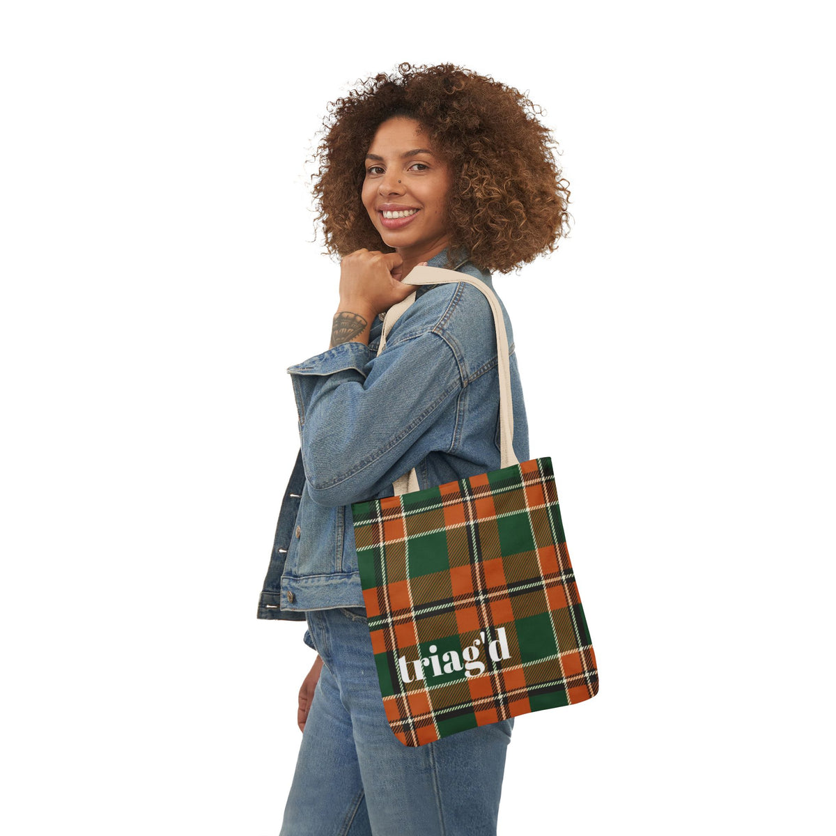 Triag'd Tartan Nurse Tote