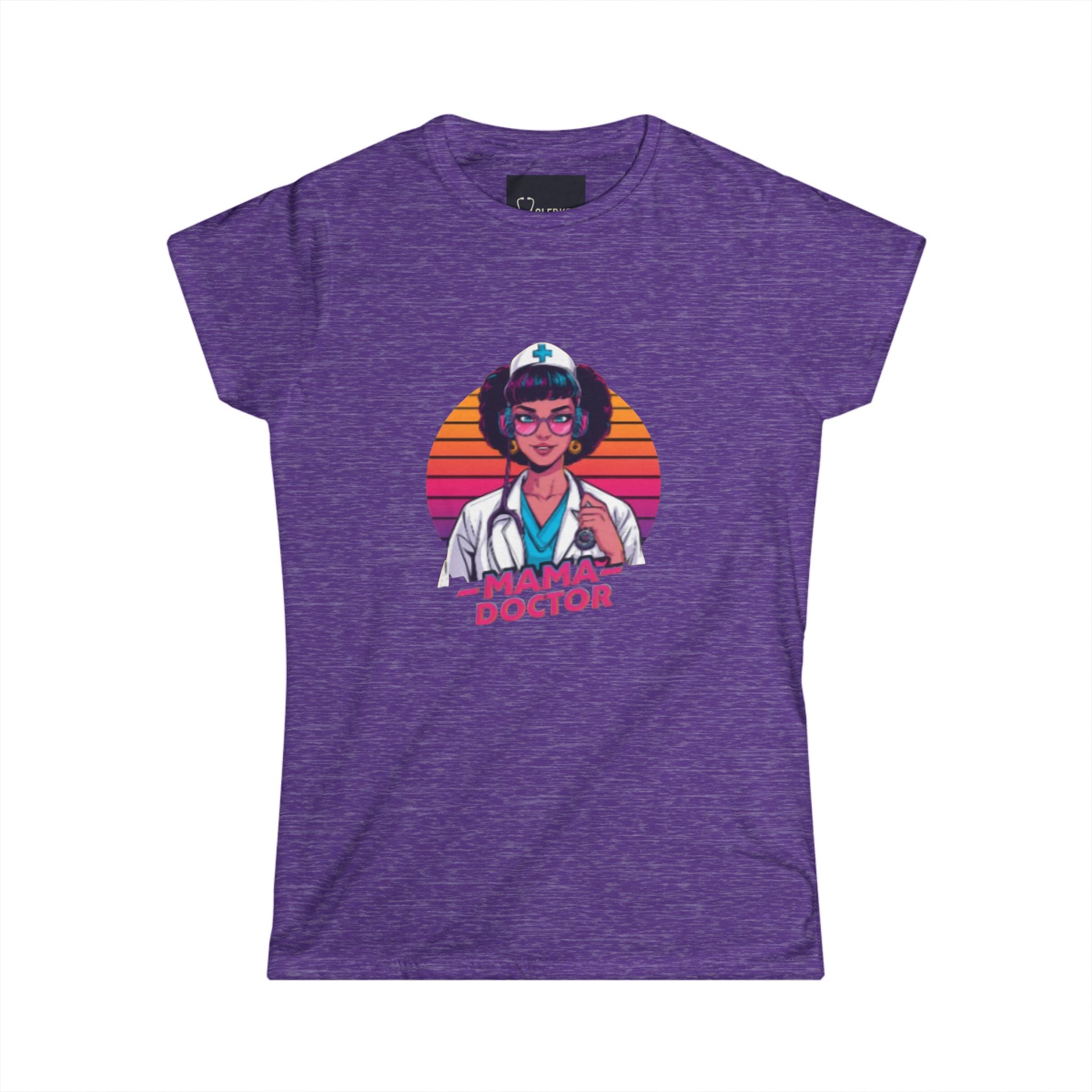 Mama Doctor Retrowave Tshirt