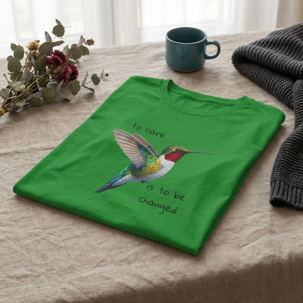 To Care is to be Changed T Shirt healer support apparel