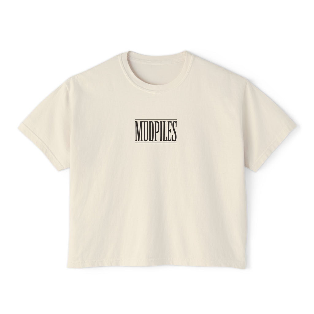 Mudpiles Cropped  T-Shirt or The Anion Gap Tee