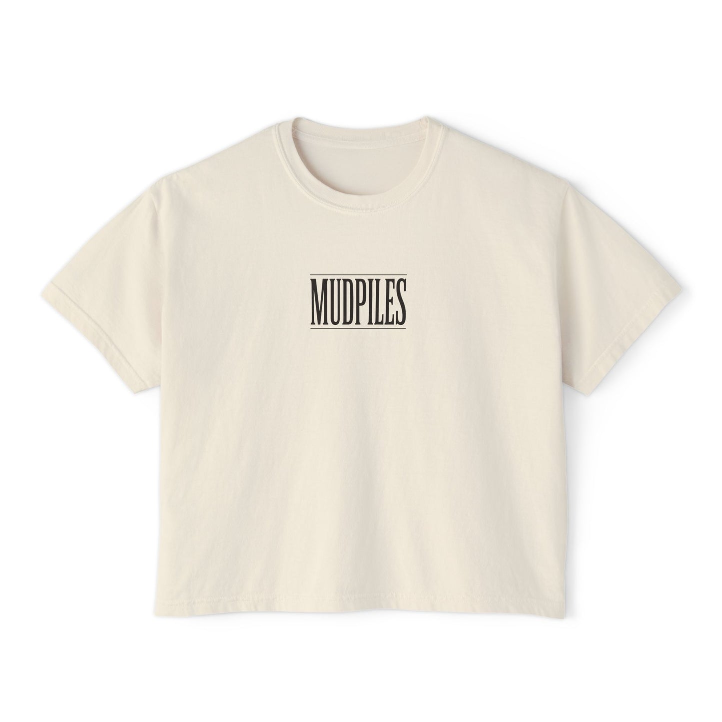 Mudpiles Cropped  T-Shirt or The Anion Gap Tee