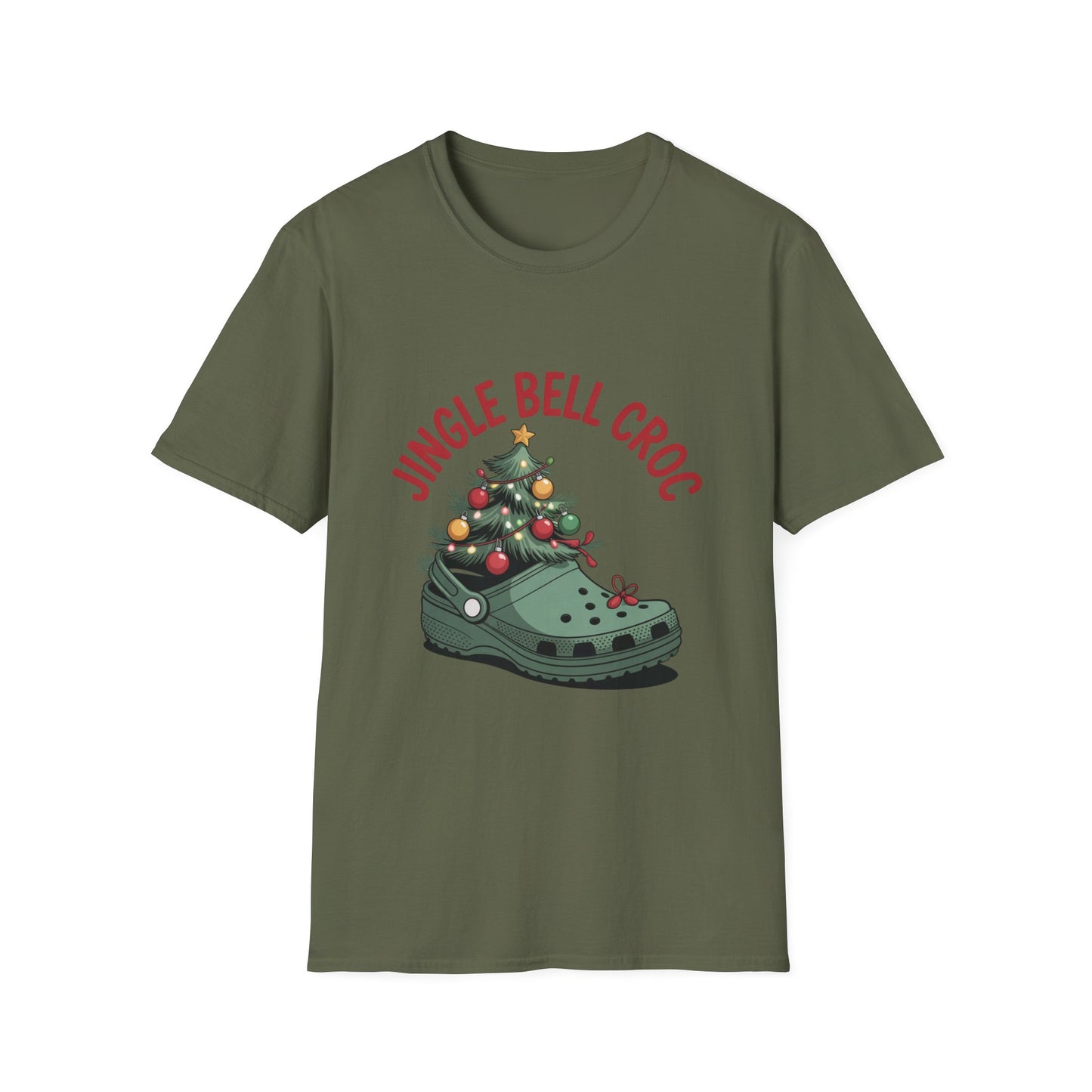 Jingle Bell Croc T-Shirt holiday gift for medical professionals
