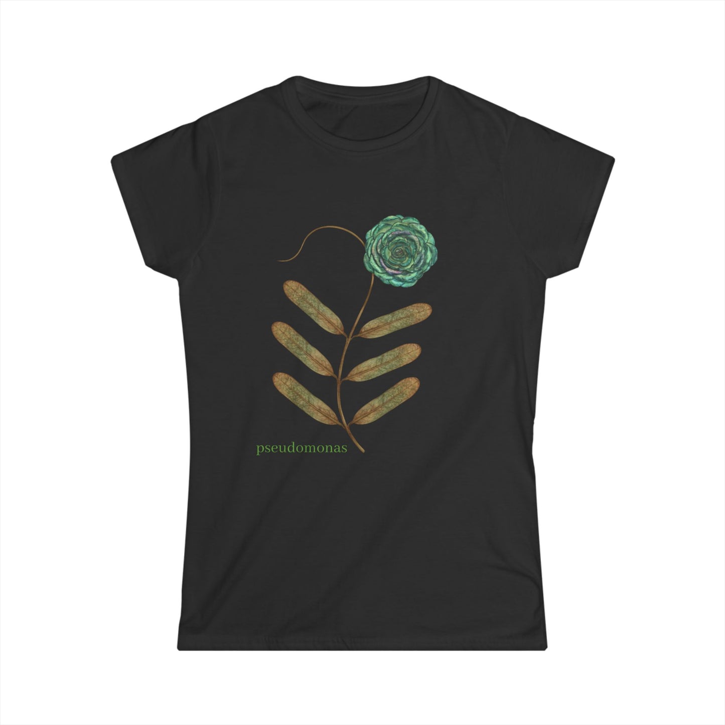 Pseudomonas Flower Tee healthcare career milestone shirt