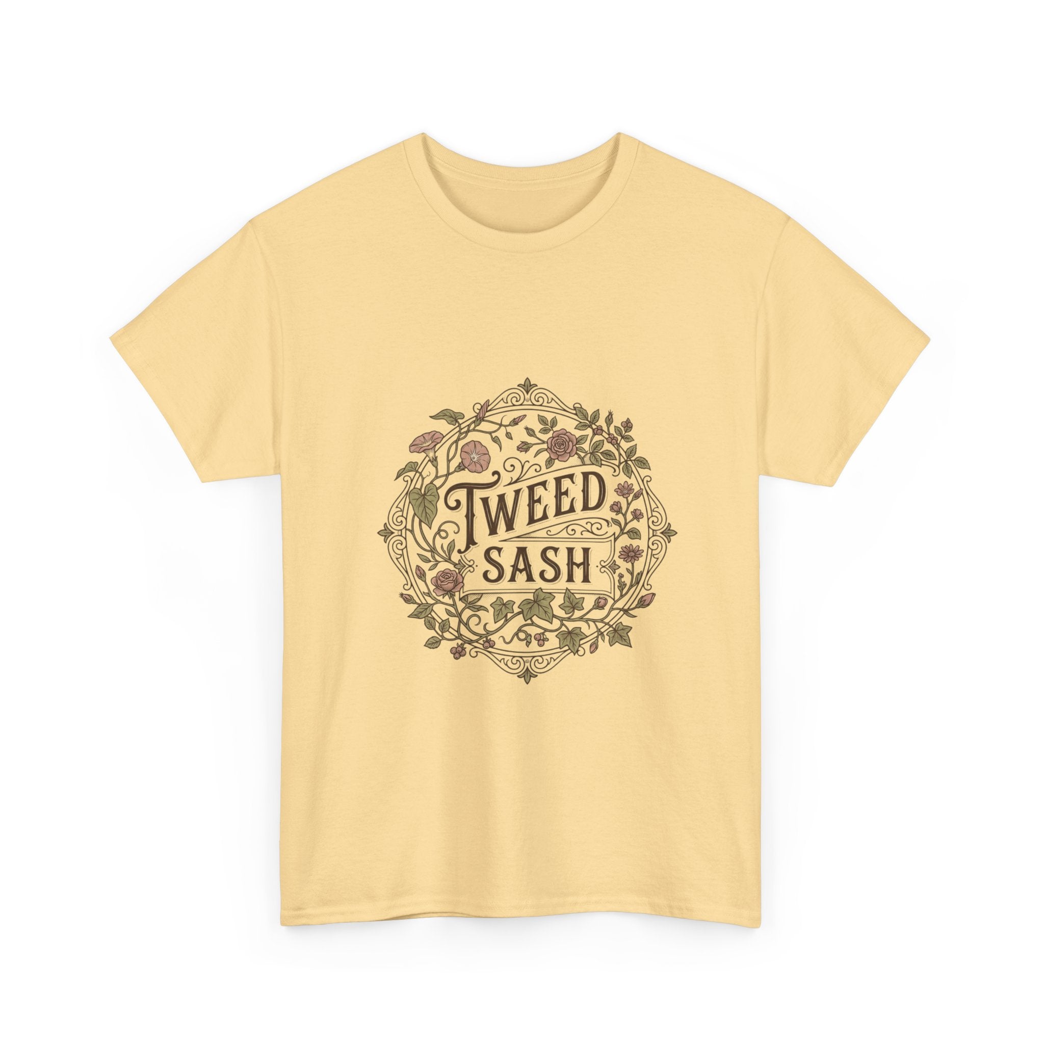 'Tweed Sash' Tee Shirt