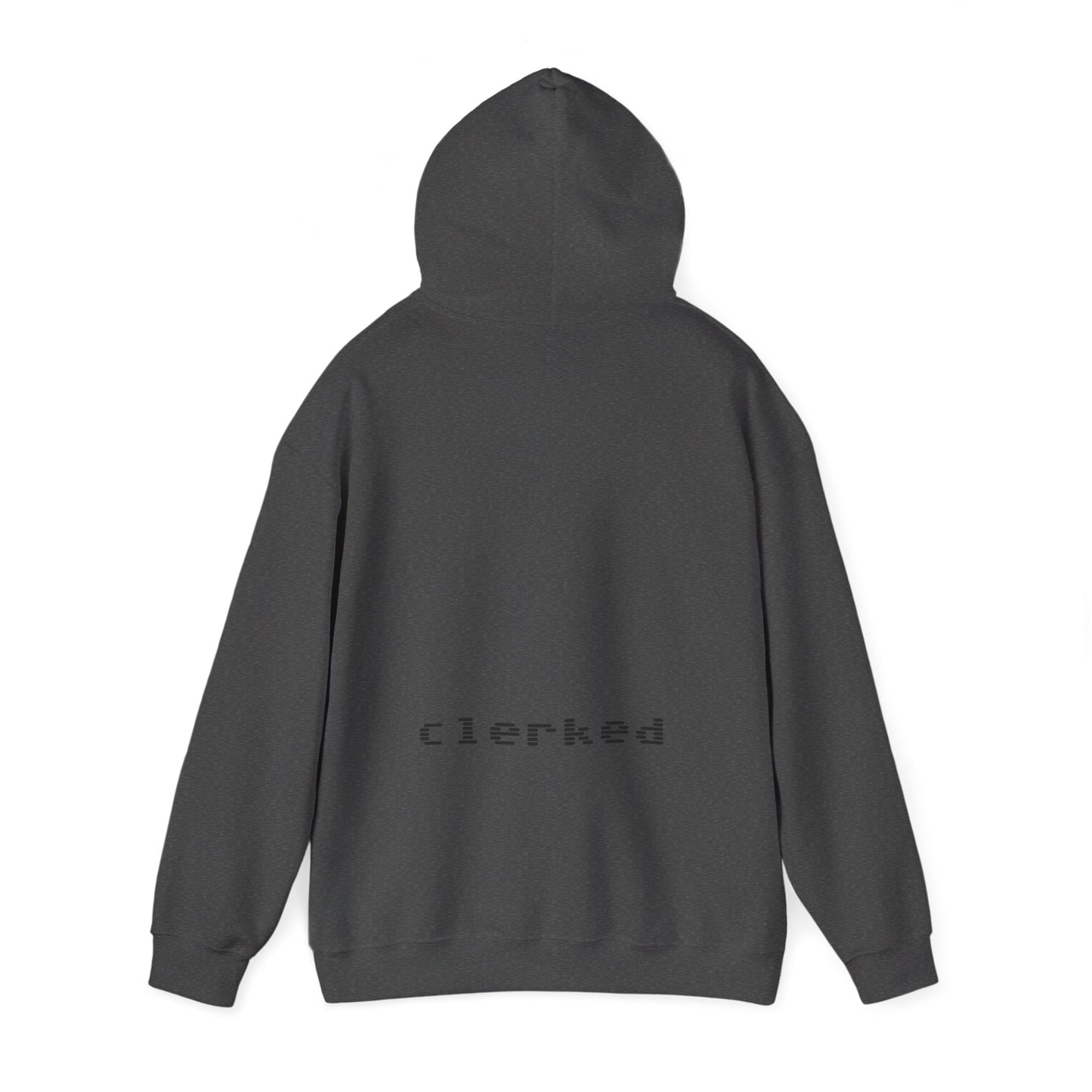 Anatomical Heart Floral Clerked Hoodie