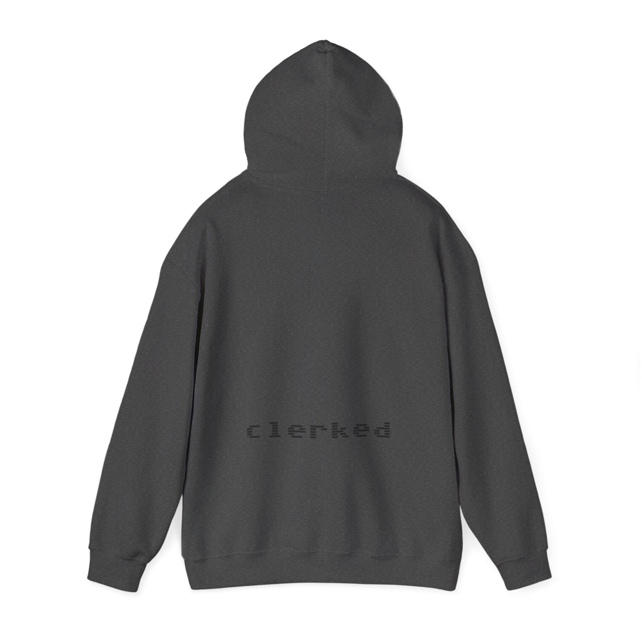 Anatomical Heart Floral Clerked Hoodie