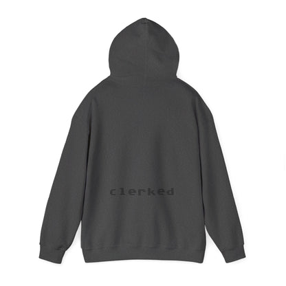 Anatomical Heart Floral Clerked Hoodie