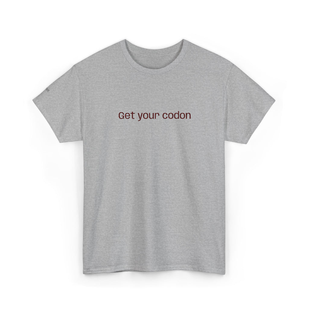 “Get your codon” Embroidered Tee