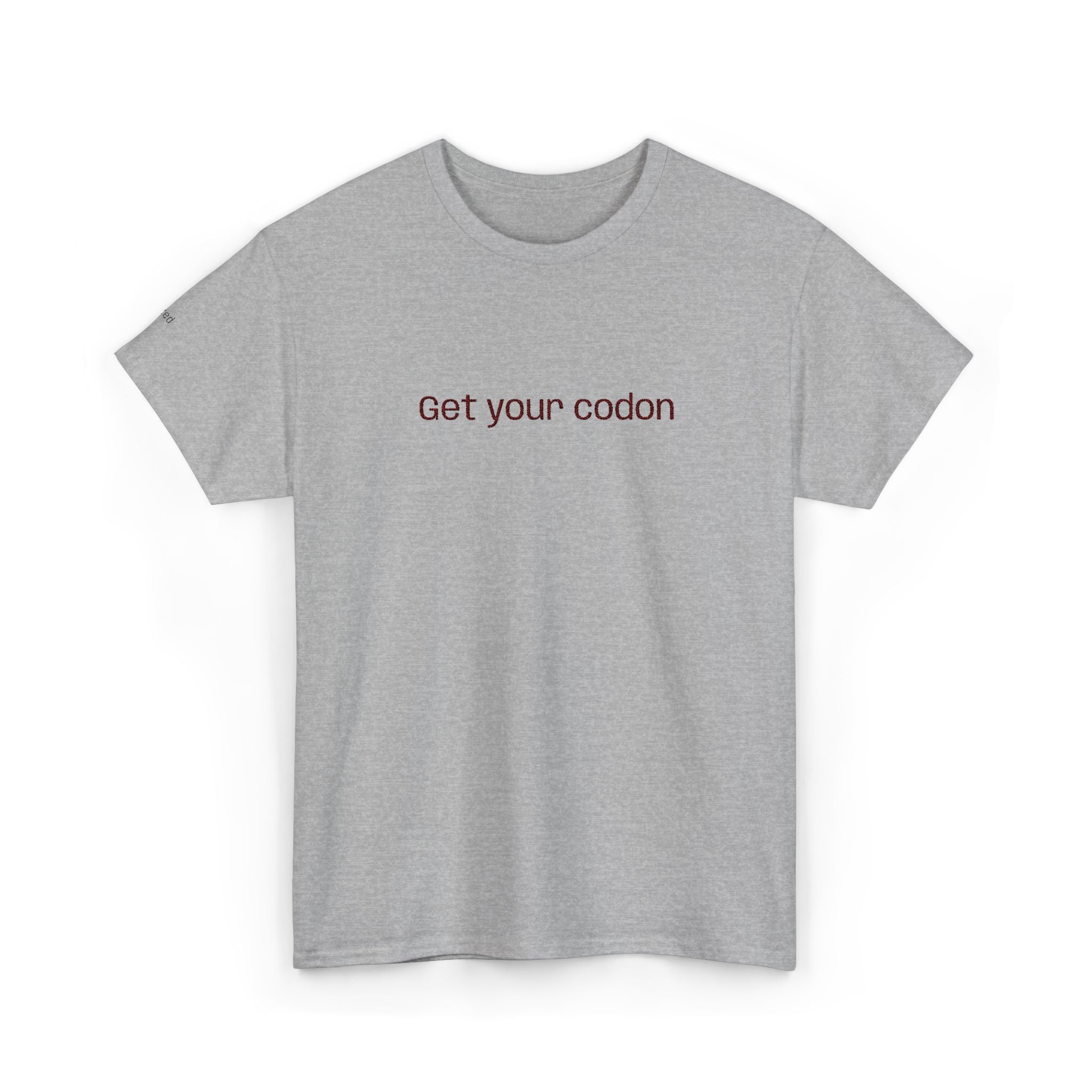 “Get your codon” Embroidered Tee