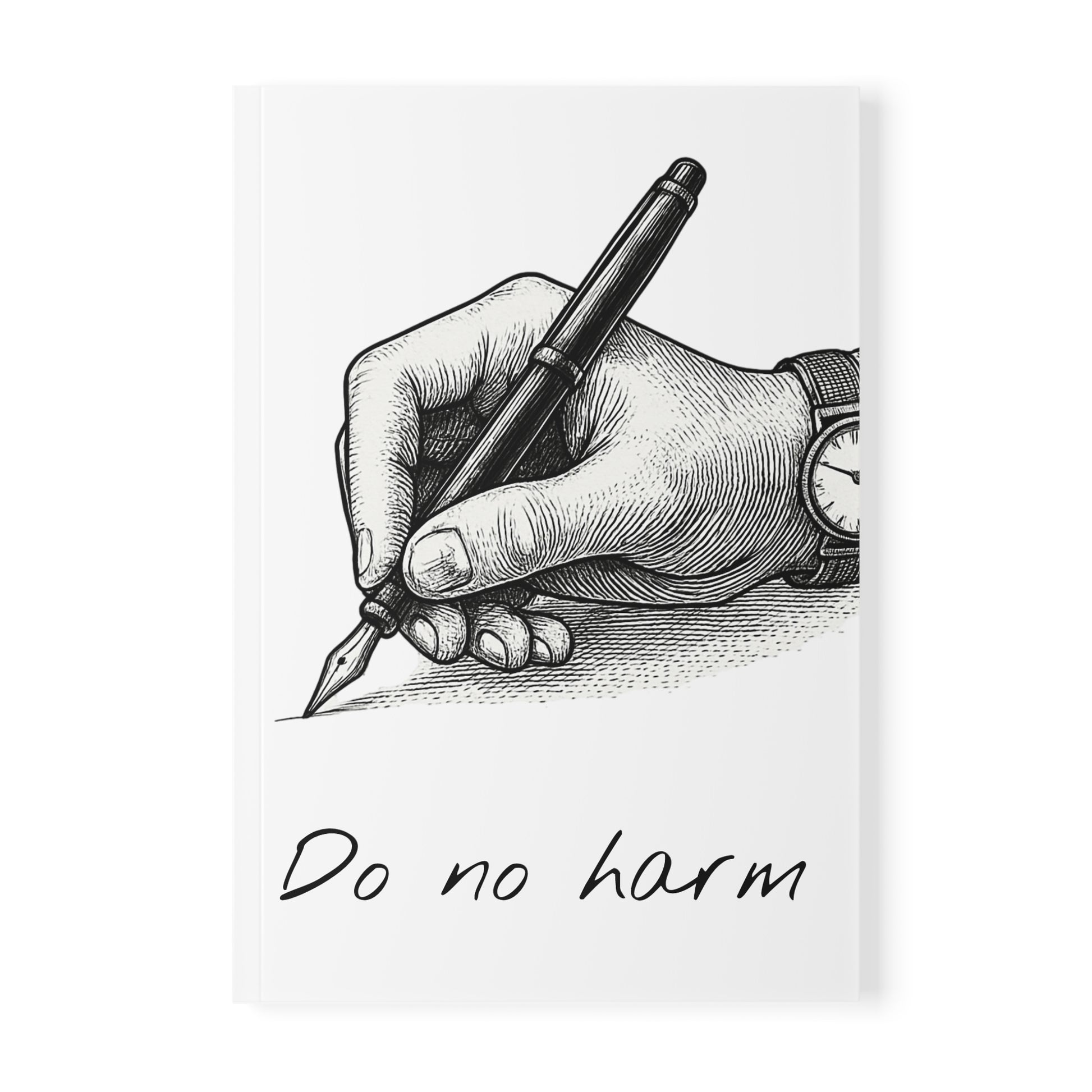 Do No Harm A5 Notebook professional healthcare student journal