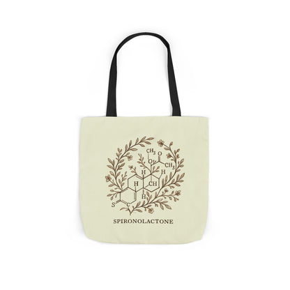Spironolactone Botanical Canvas Tote