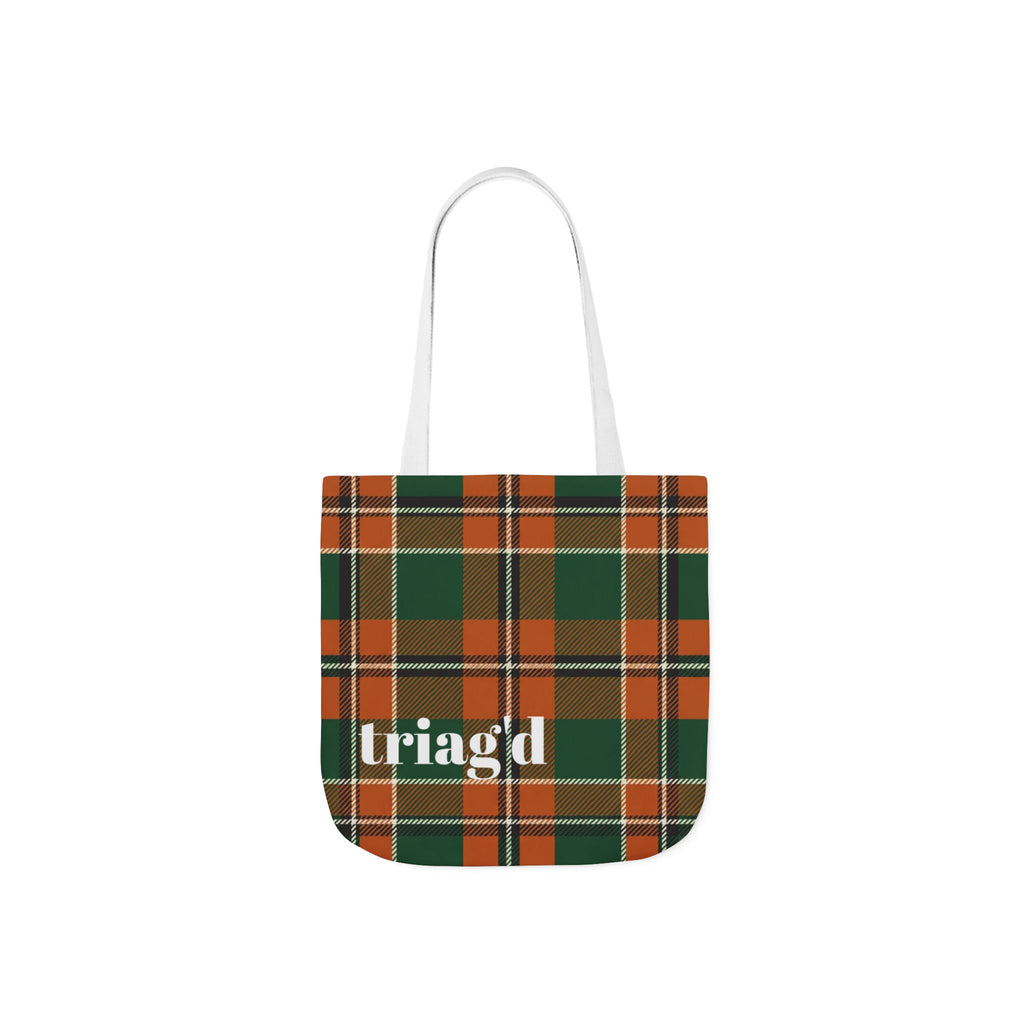 Triag'd Tartan Nurse Tote