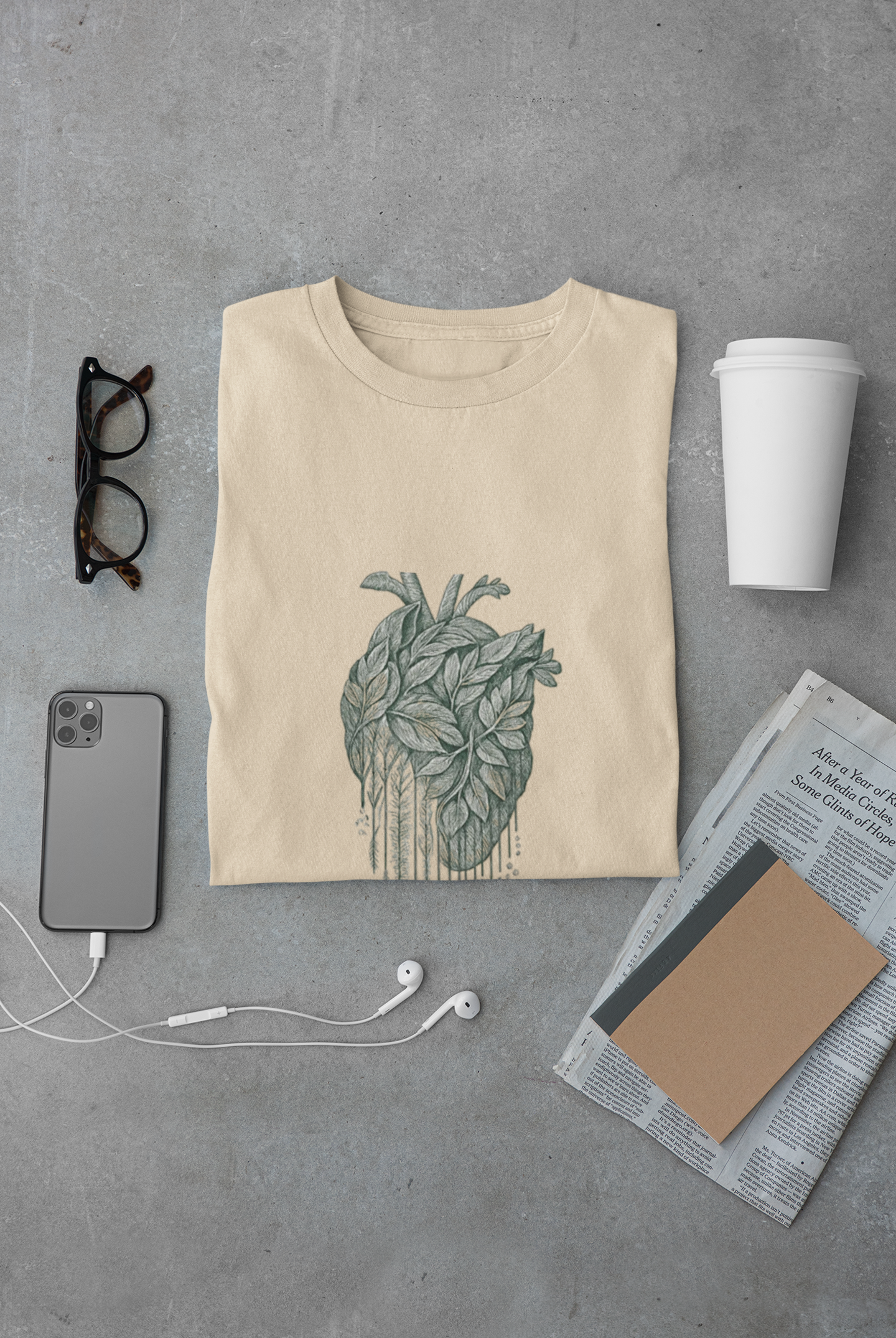 Botanical Anatomy Tee Art of Medicine medical apparel