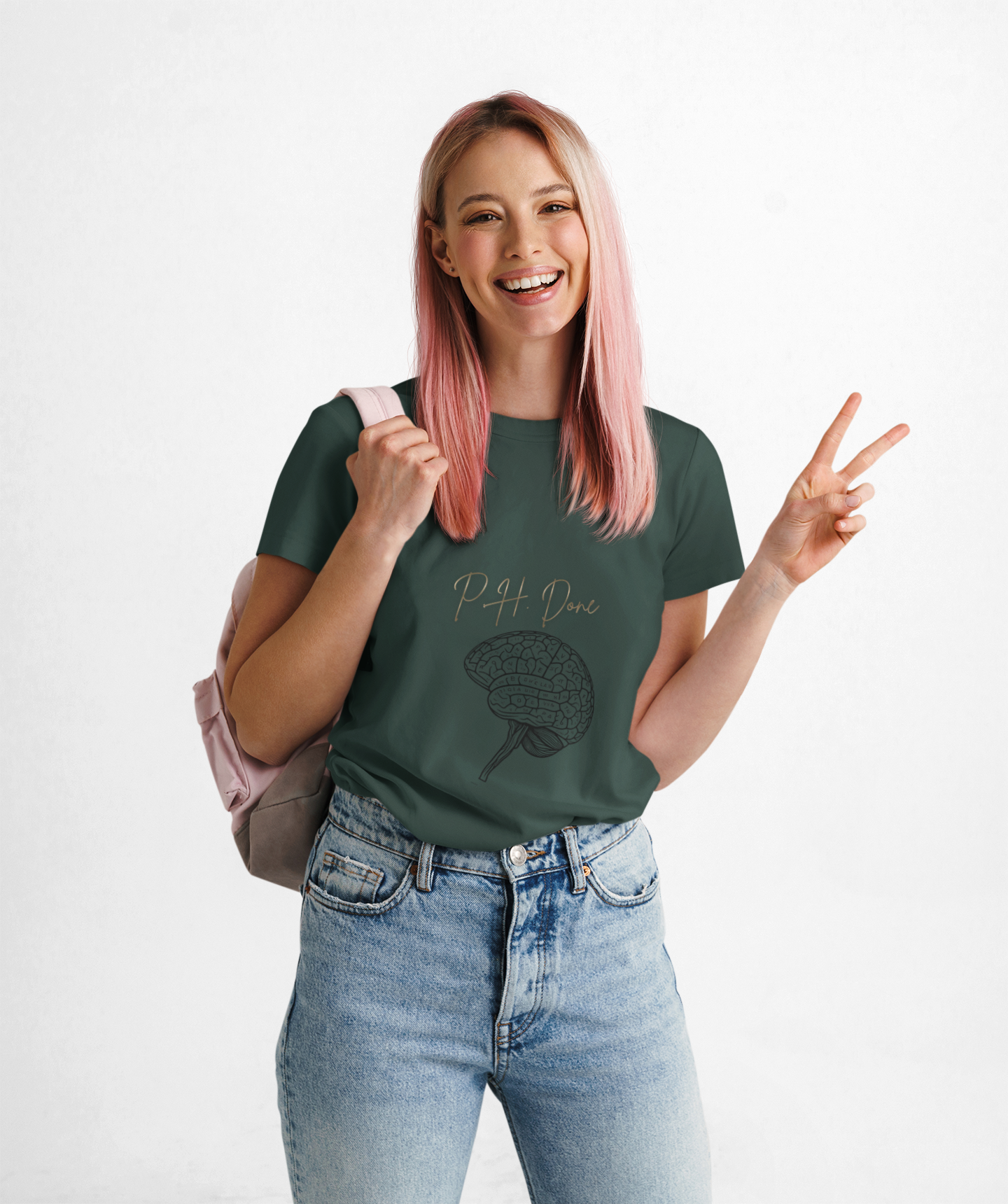 PH Done brain sketch Tee Art of Medicine apparel