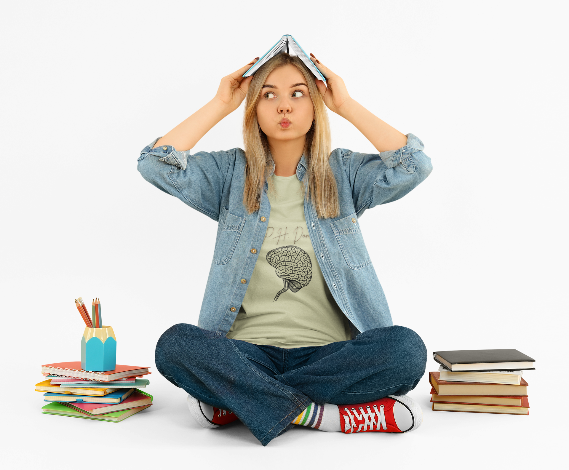 PH Done brain sketch Tee Art of Medicine apparel