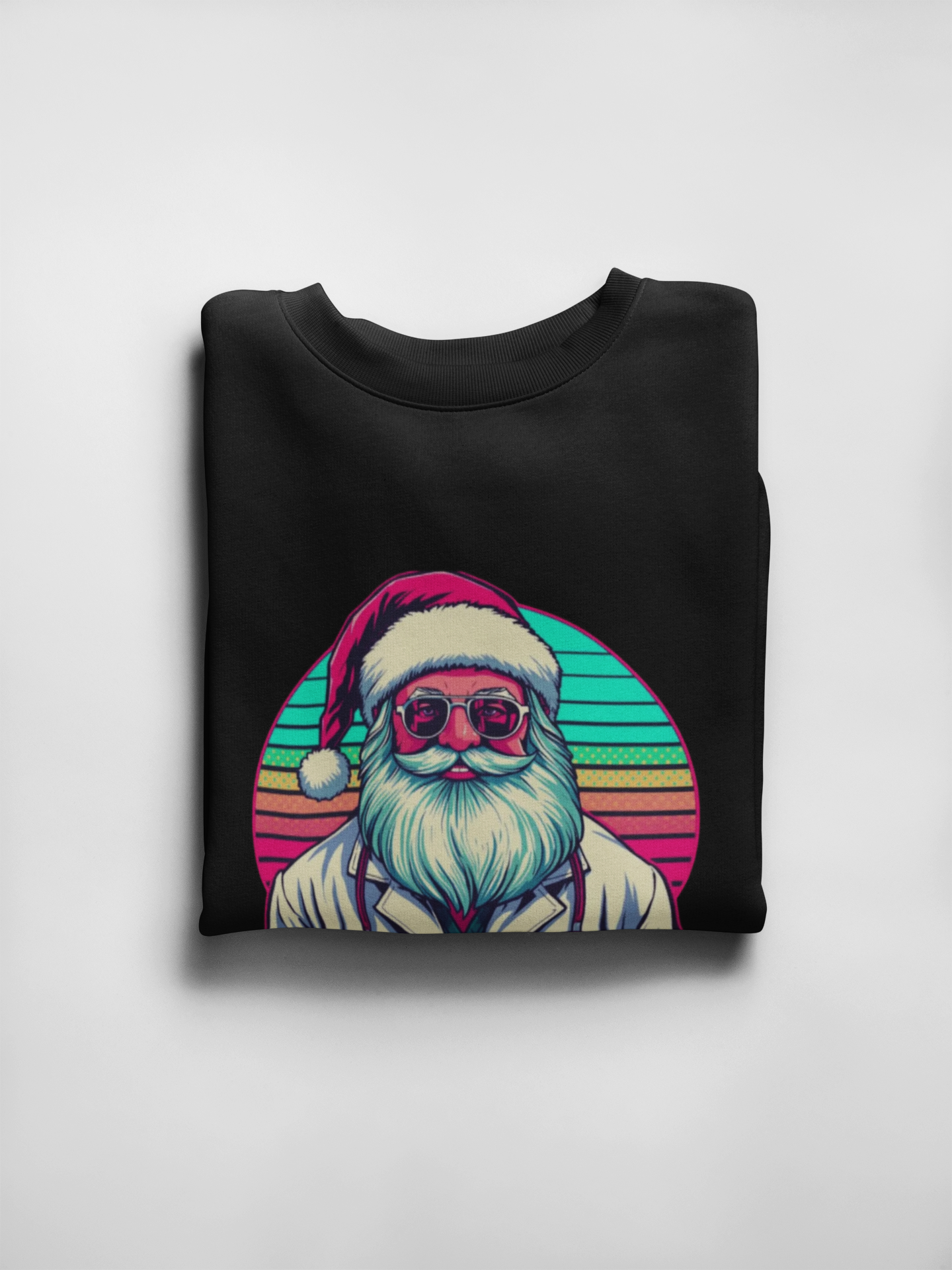 Doctor Santa Retro Sweatshirt unique festive healthcare wear