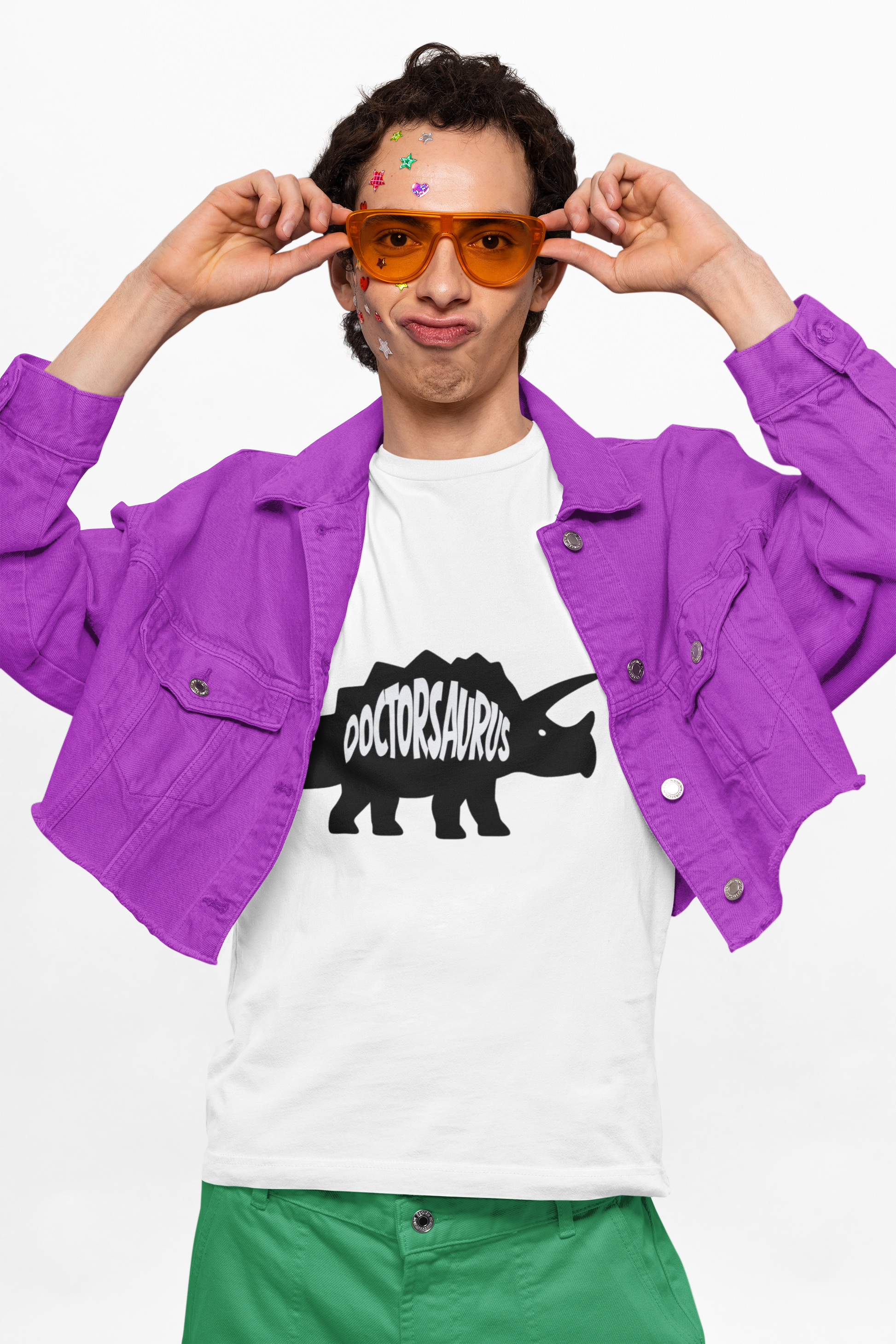 Doctorsaurus Triceratops Tee professional healthcare worker shirt