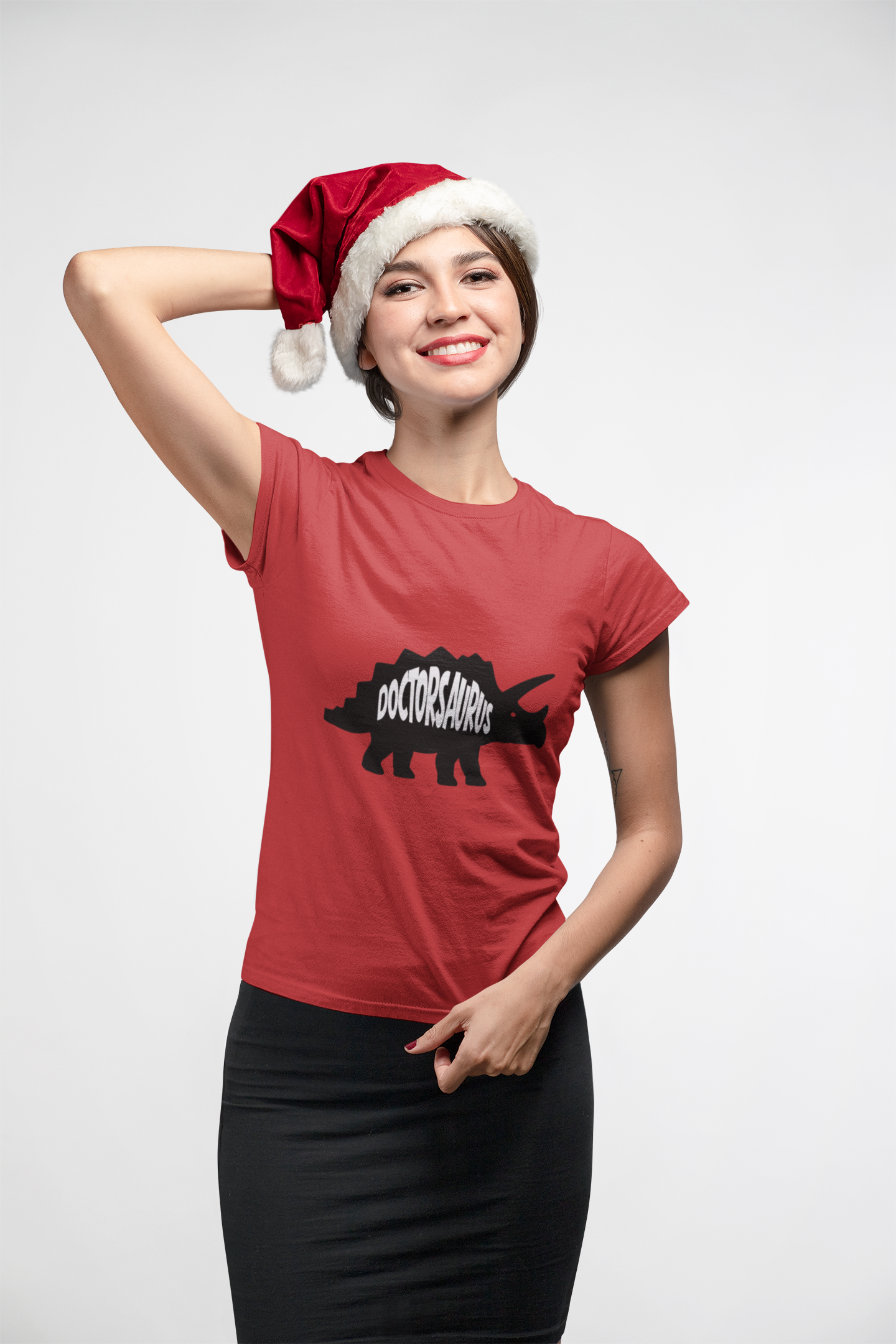 Doctorsaurus Triceratops Unisex Tee, Medical PhD Student Gift, Doctor Graduation Shirt - Medical Art Apparel