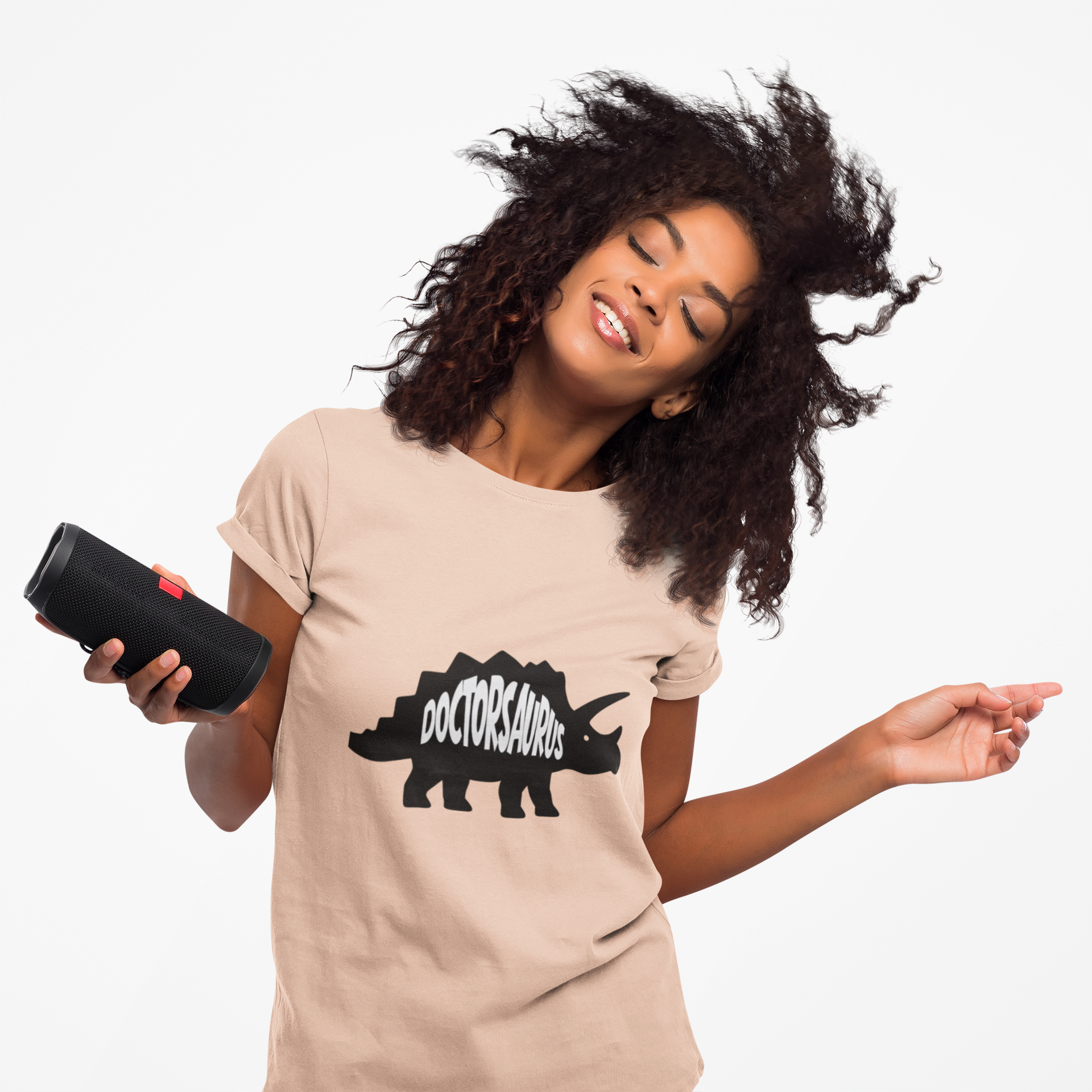 Doctorsaurus Triceratops Tee unique medical illustration shirt