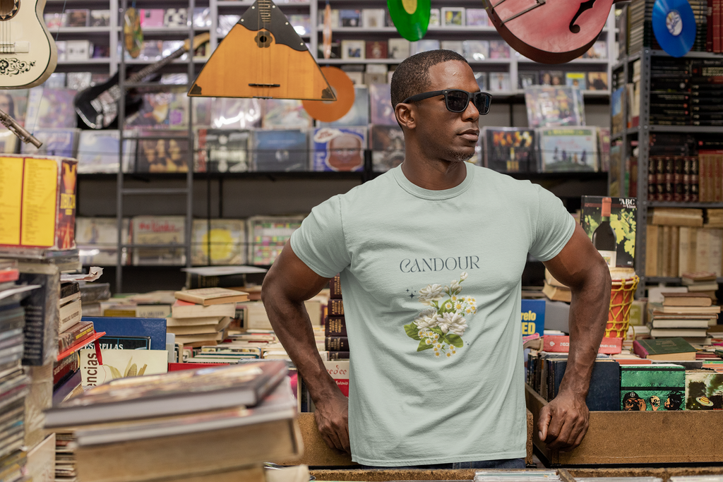 Candour Floral T-Shirt vintage white rose Art of Medicine 8