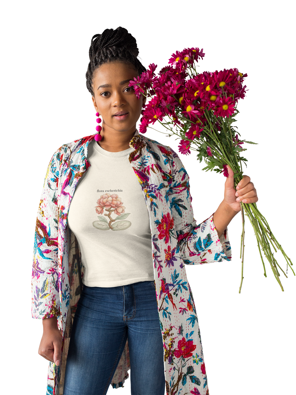 E Coli Botanical Tee Art of Medicine apparel 15