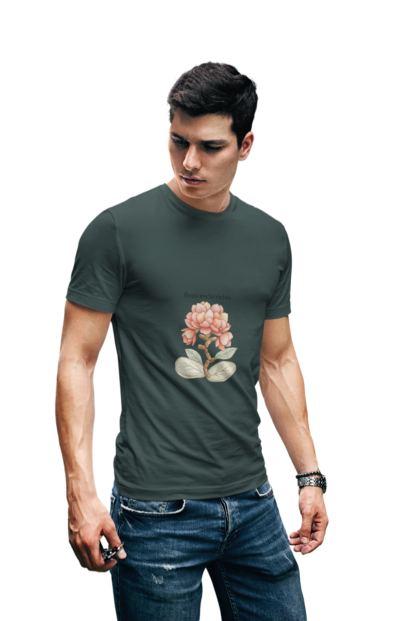 E Coli Botanical Tee Art of Medicine apparel 18