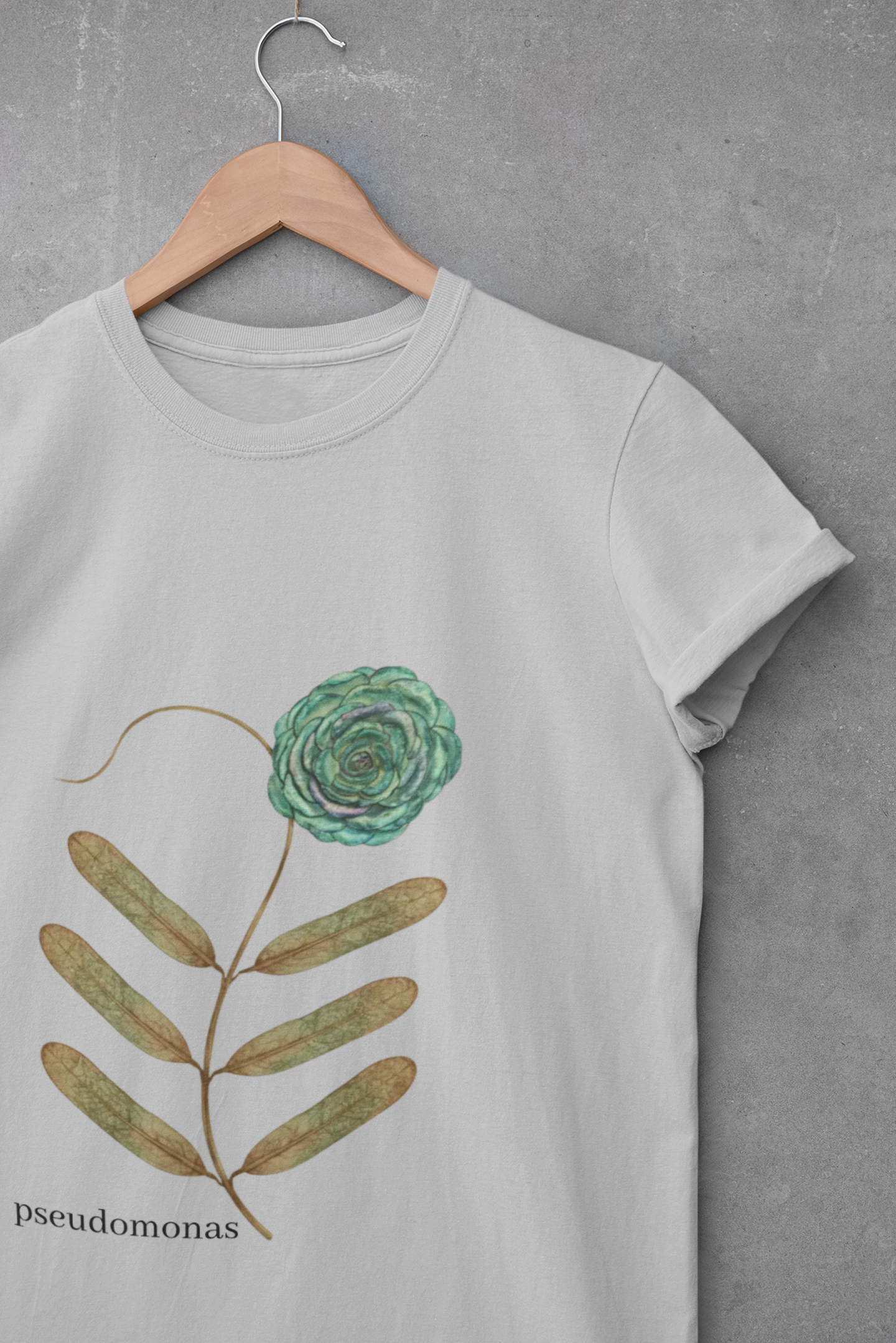 Pseudomonas Botanical Tee Art of Medicine apparel 14