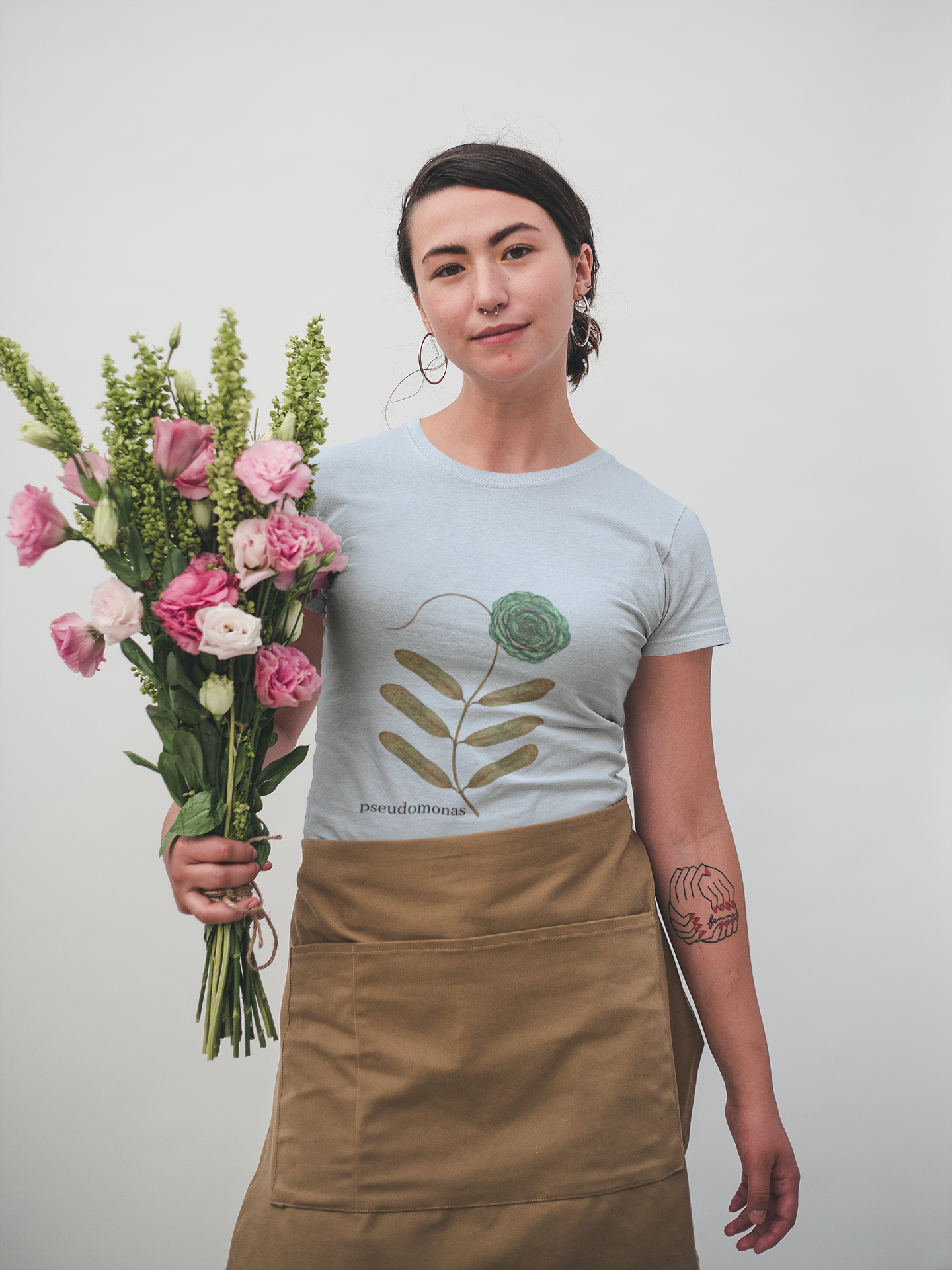 Pseudomonas Botanical Tee Art of Medicine apparel 15