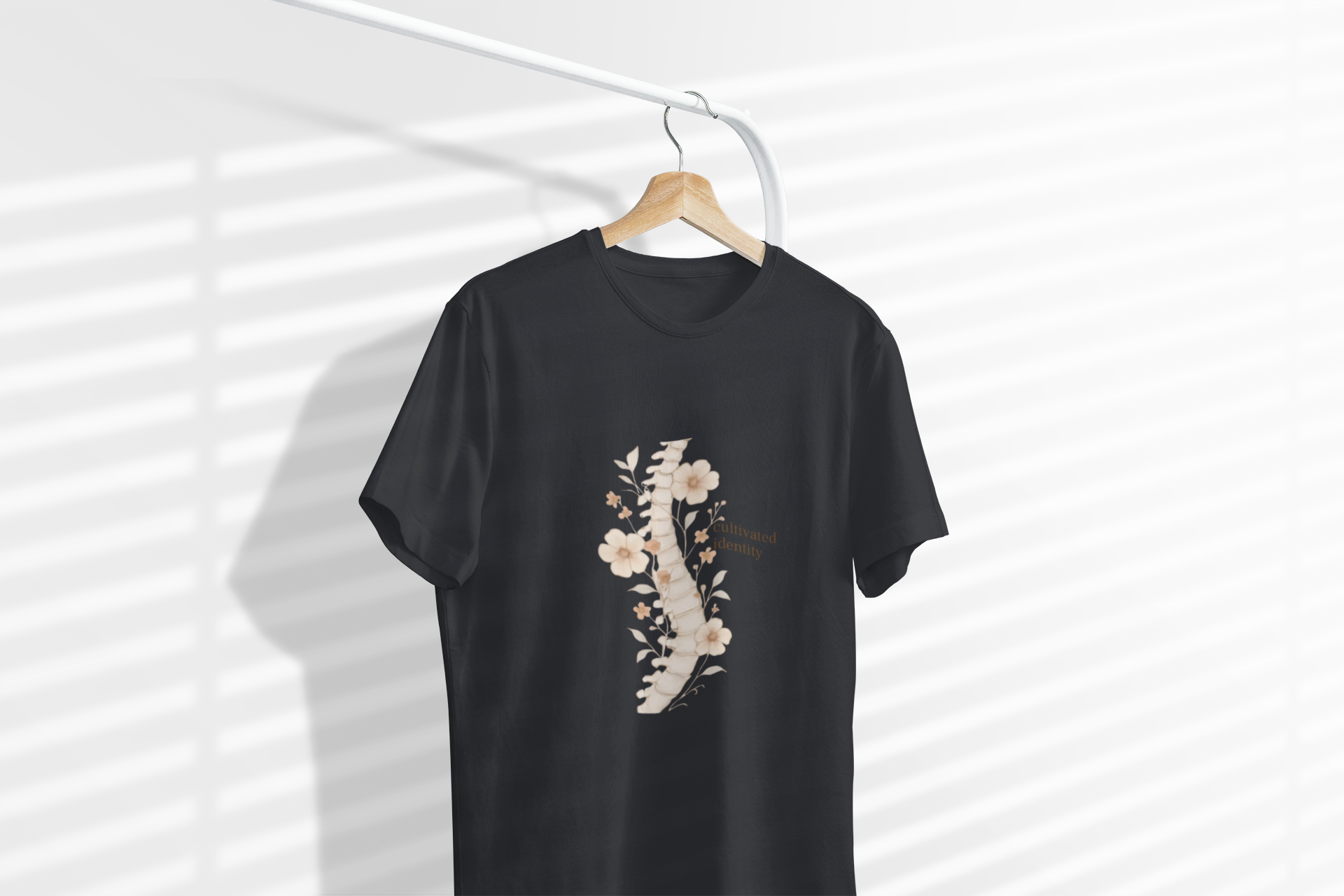 Botanical Anatomical Spine Tee Art of Medicine apparel 16