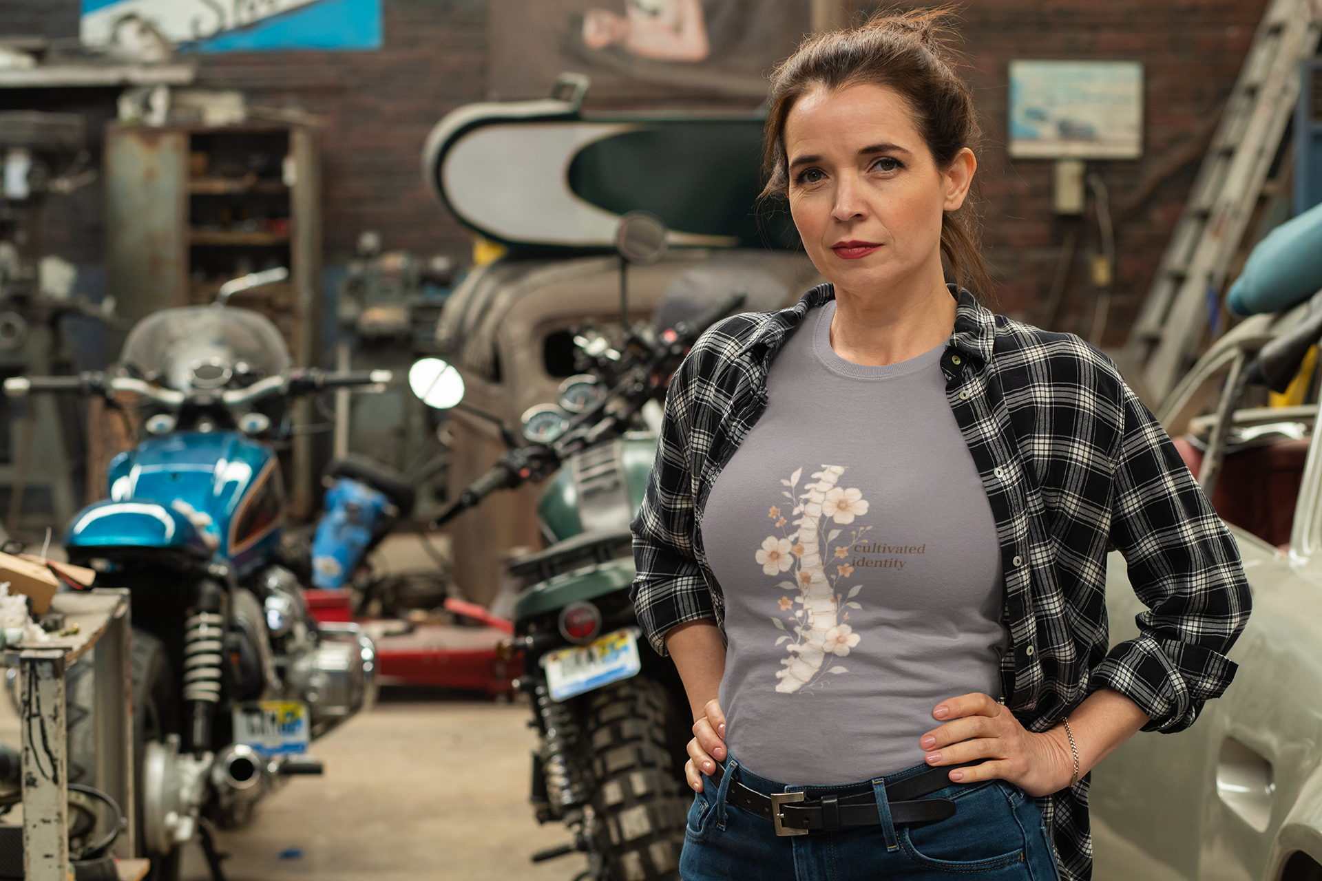 Botanical Anatomical Spine Tee Art of Medicine apparel 15