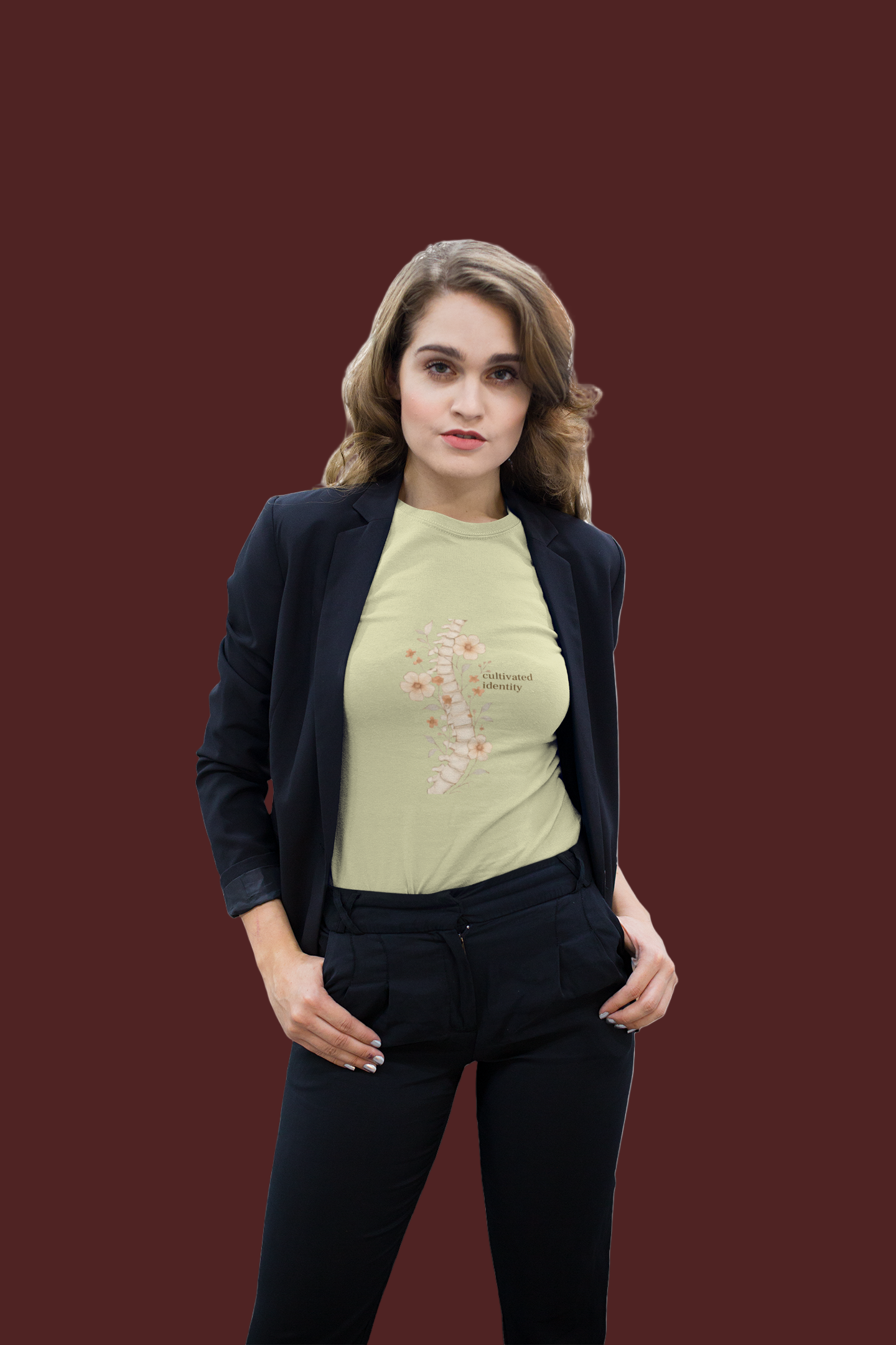 Botanical Anatomical Spine Tee Art of Medicine apparel 17