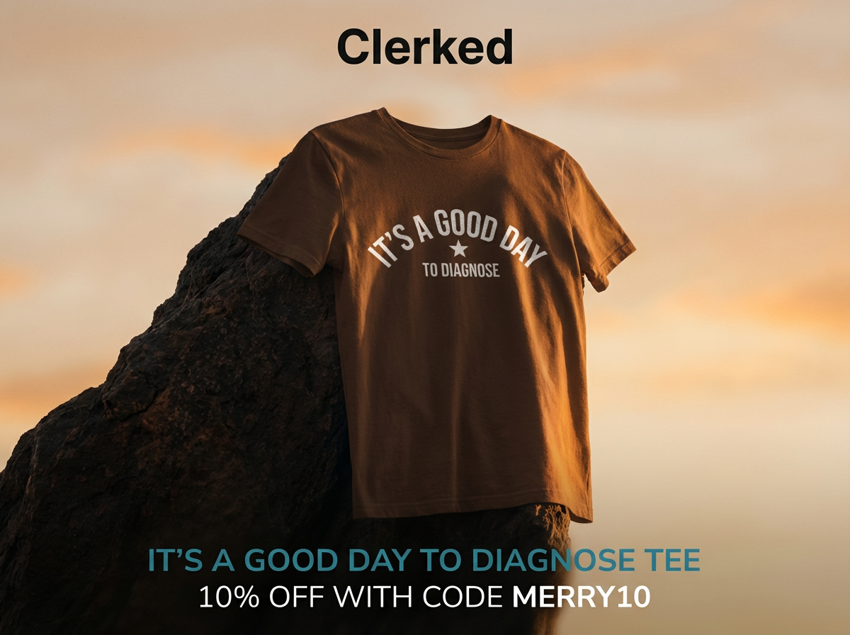 It's a Good Day to Diagnose Tee medical humor shirt