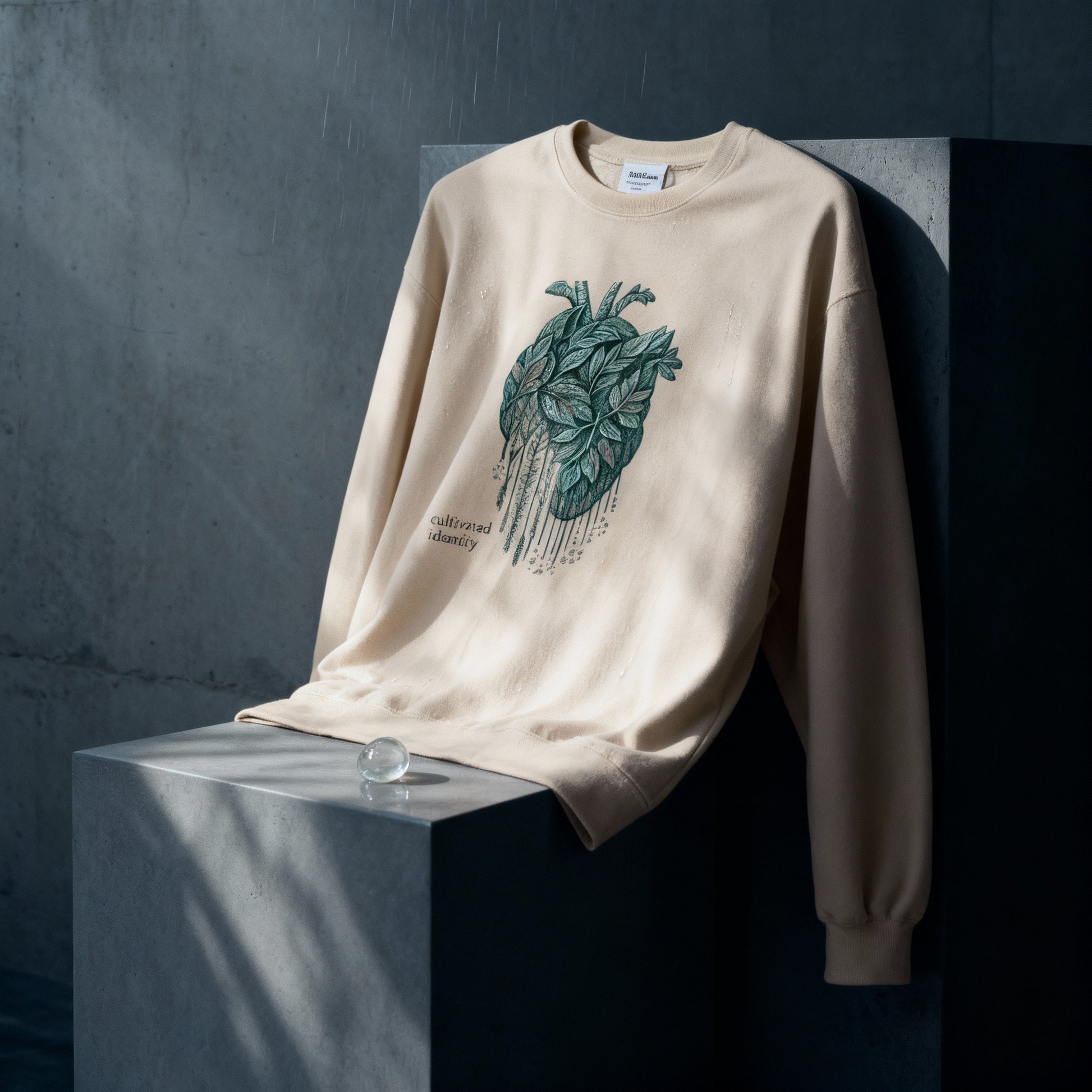Botanical Anatomical Heart Sweatshirt Art of Medicine apparel