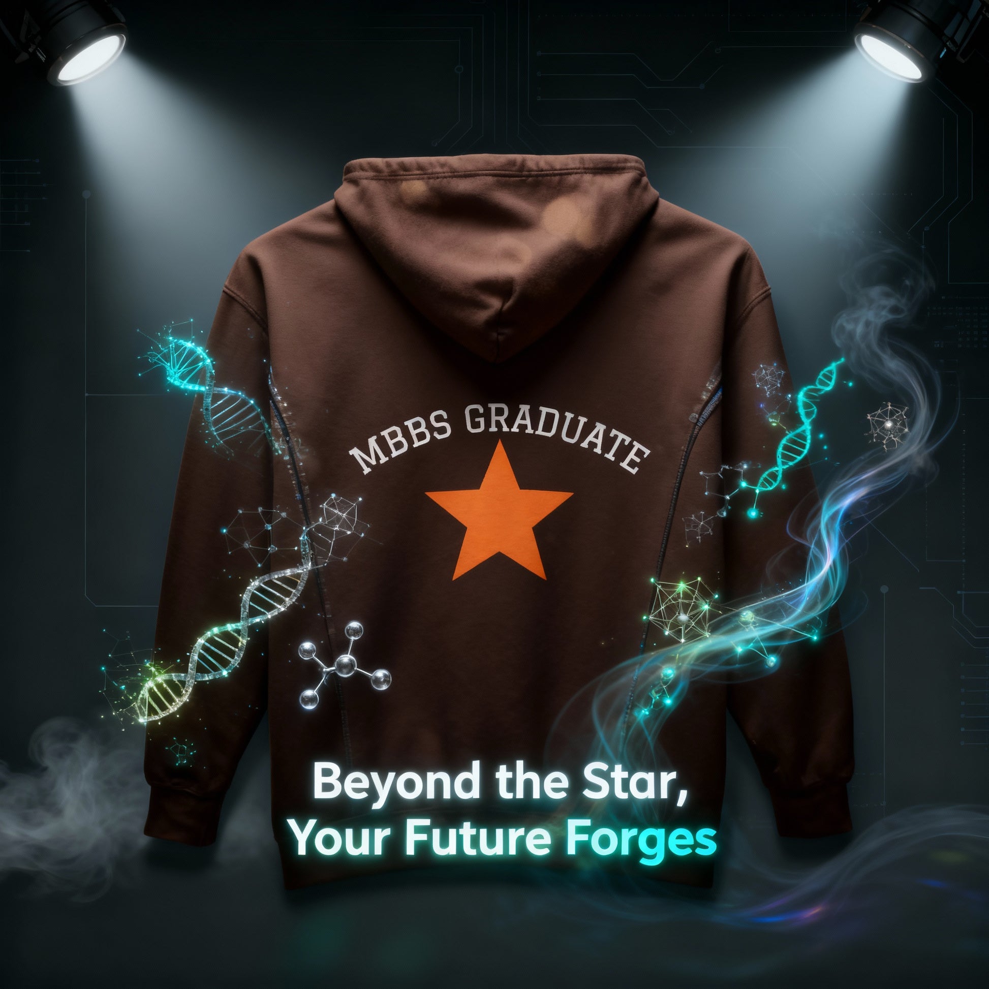 MBBS Graduate Star Hoodie Art of Medicine victory apparel 5