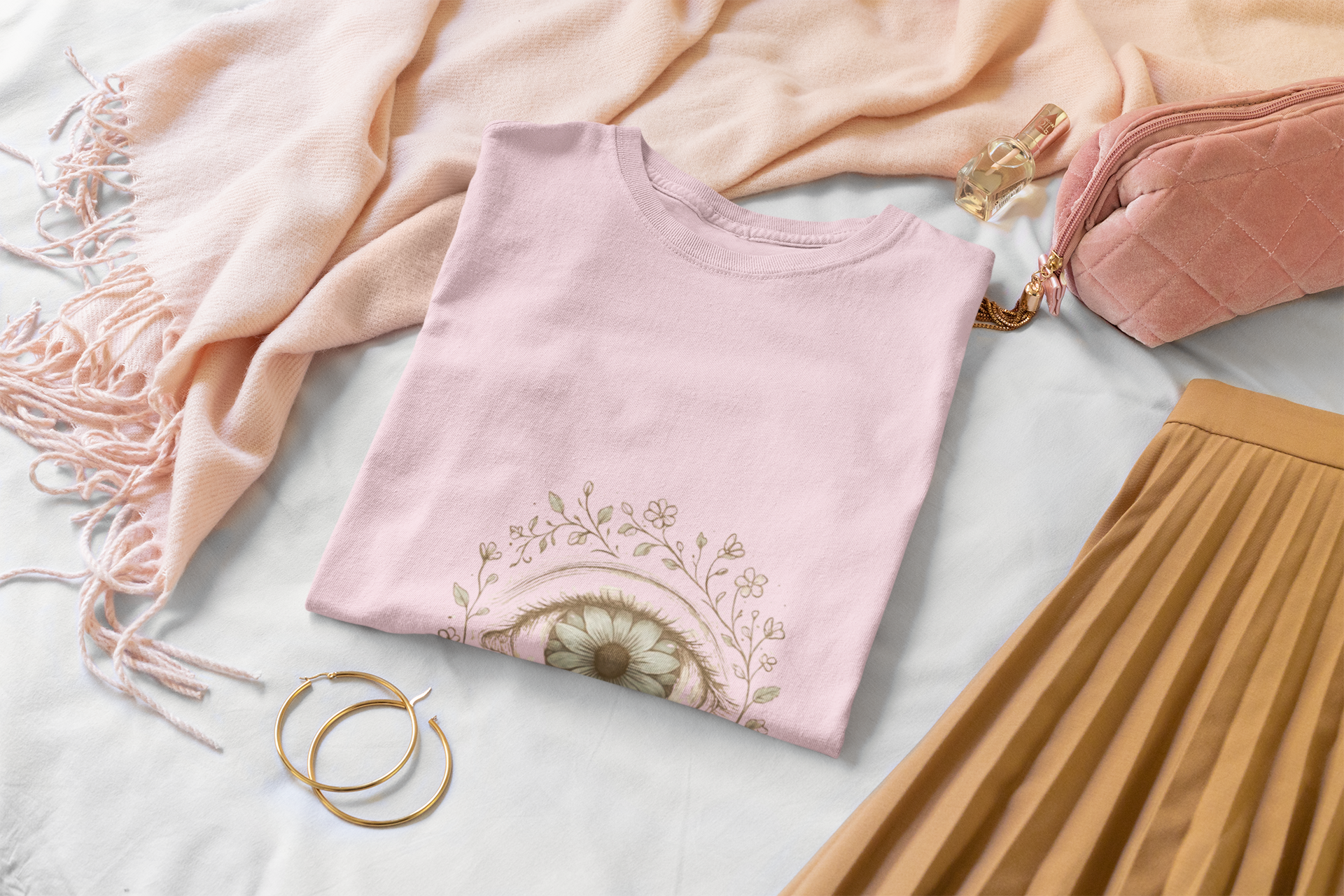 Botanical Anatomical Eye Tee healthcare career milestone shirt