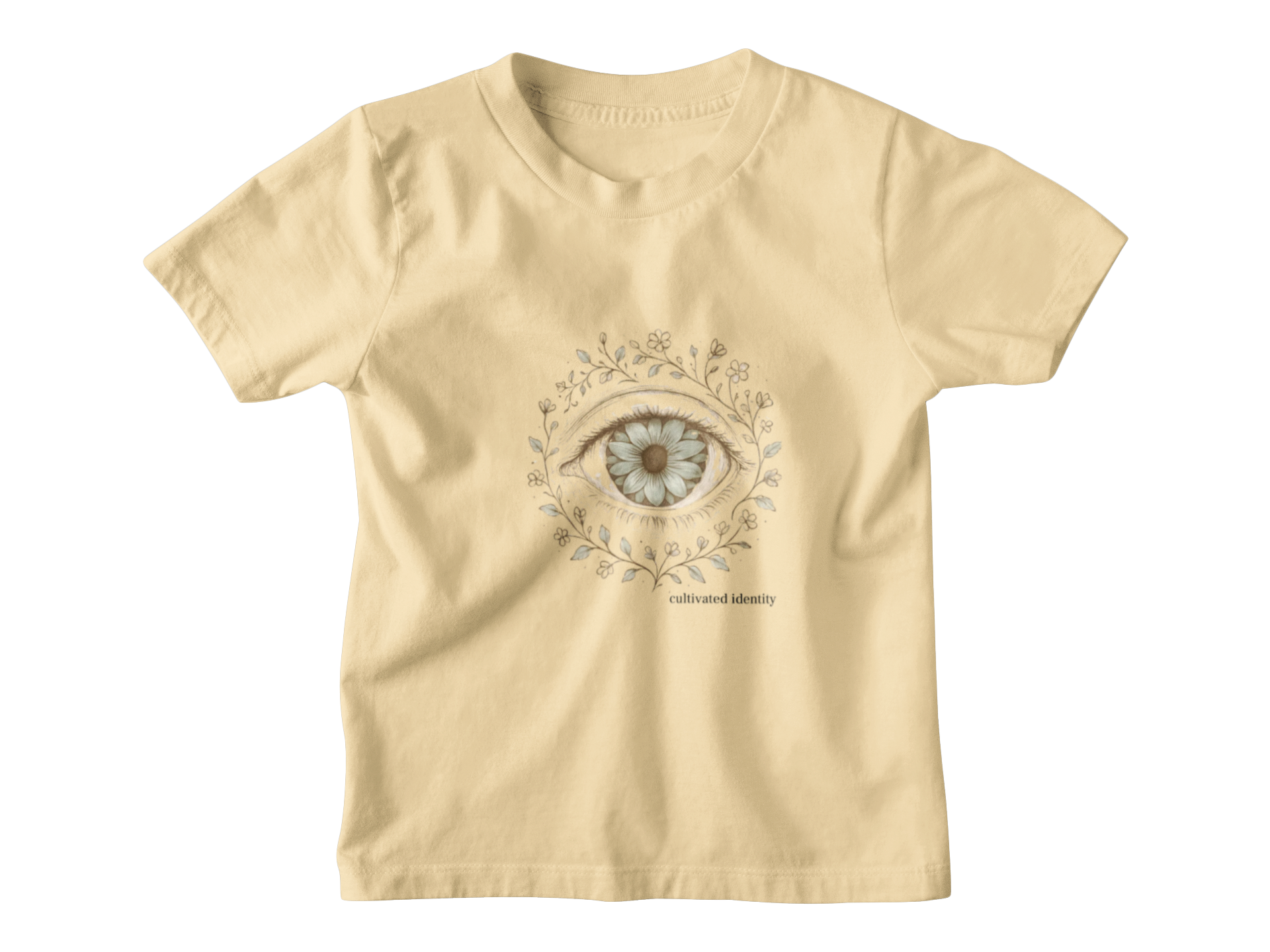 Botanical Anatomical Eye Tee unique medical illustration apparel