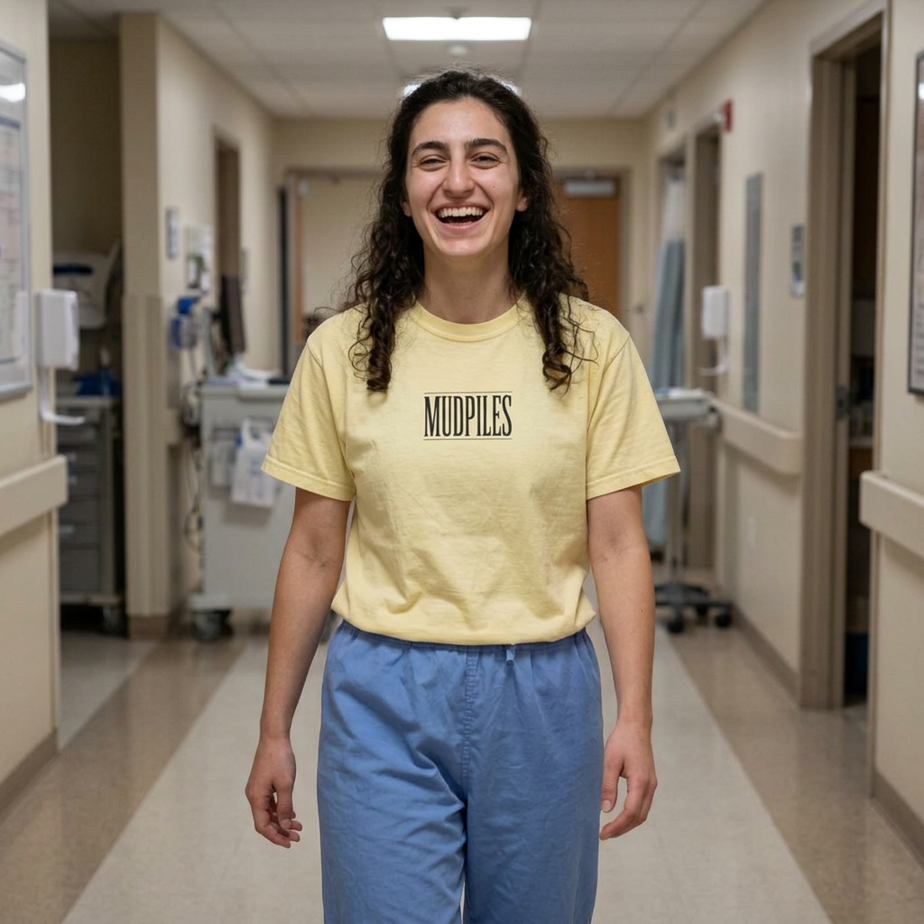 Mudpiles Cropped  T-Shirt or The Anion Gap Tee
