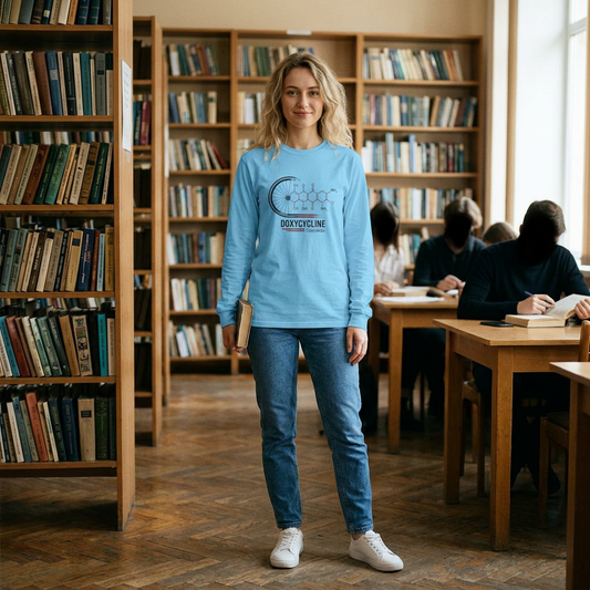 Doxycycling Doctor Graphic Long Sleeve Tee