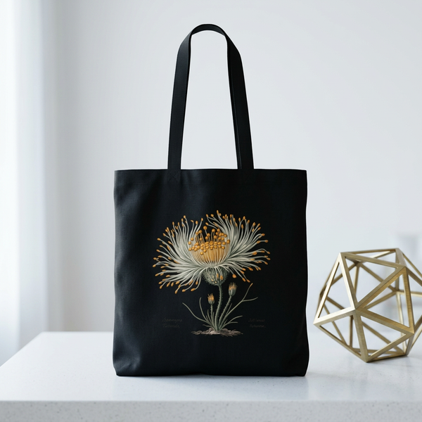 Vintage Actinomyces Illustration Cotton Tote