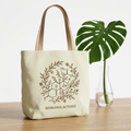 Spironolactone Botanical Canvas Tote