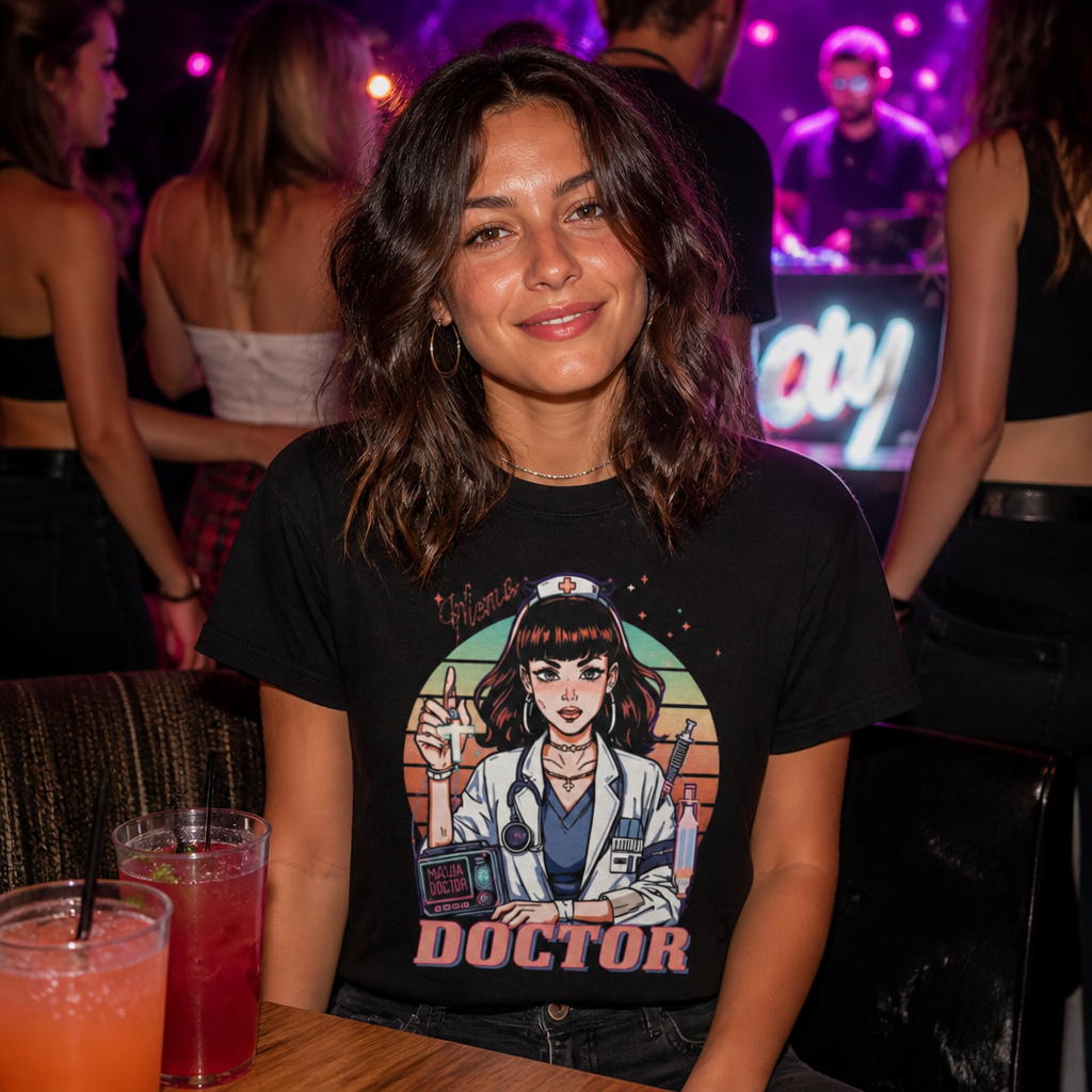 Retrowave Doctor Graphic Tee