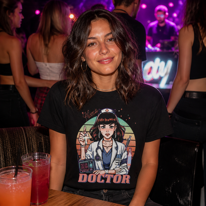Retrowave Doctor Graphic Tee