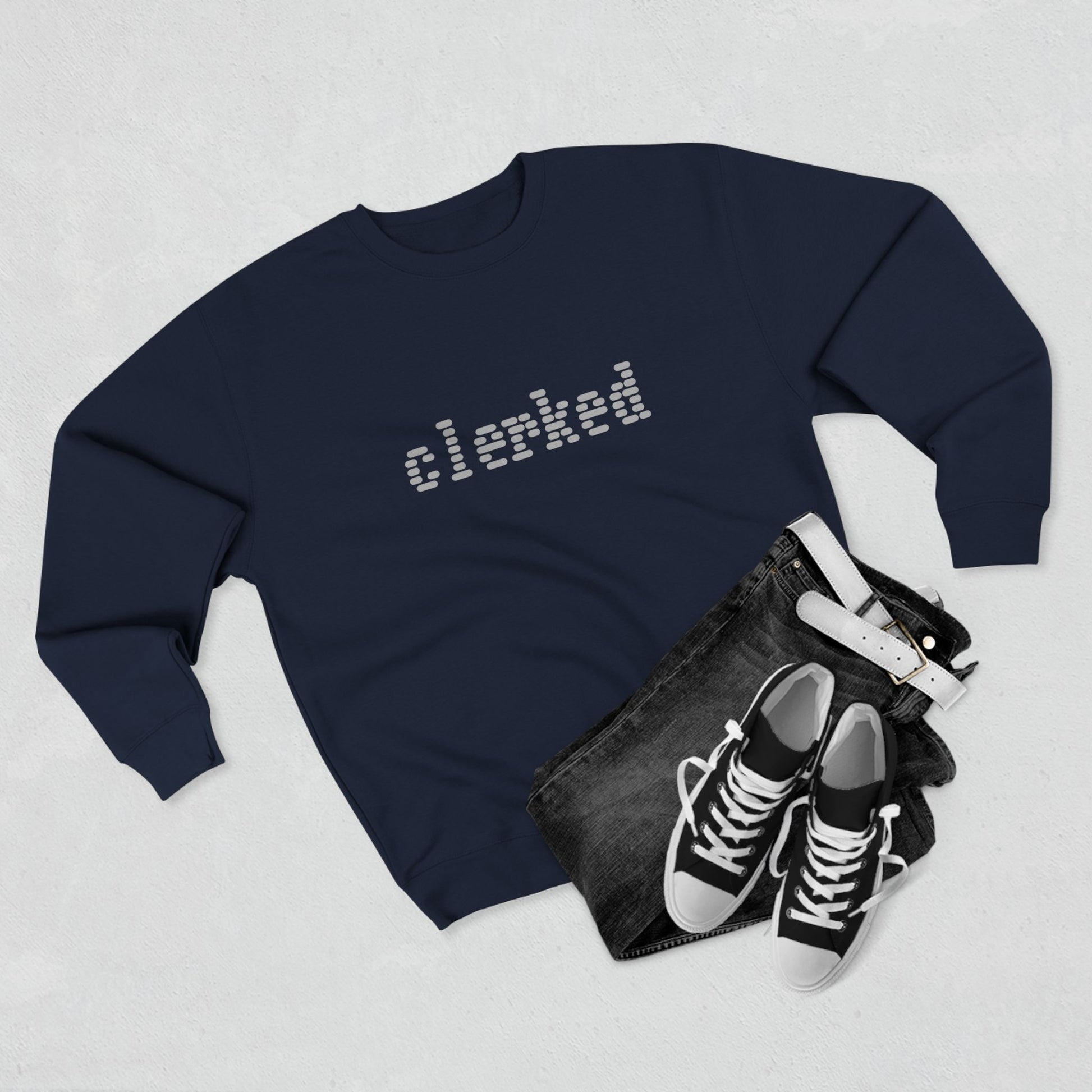 Clerked Logo Crewneck Sweatshirt Art of Medicine 15