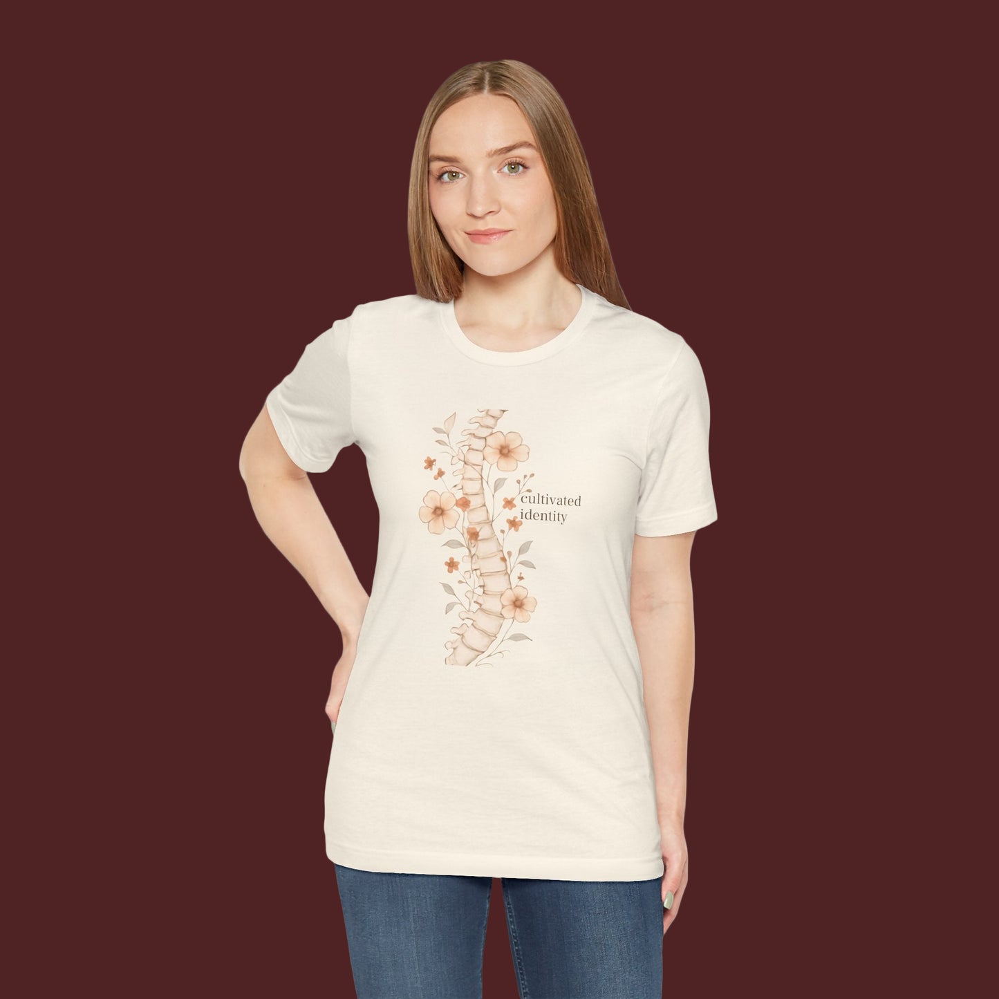 Botanical Anatomical Spine Tee Art of Medicine apparel 19
